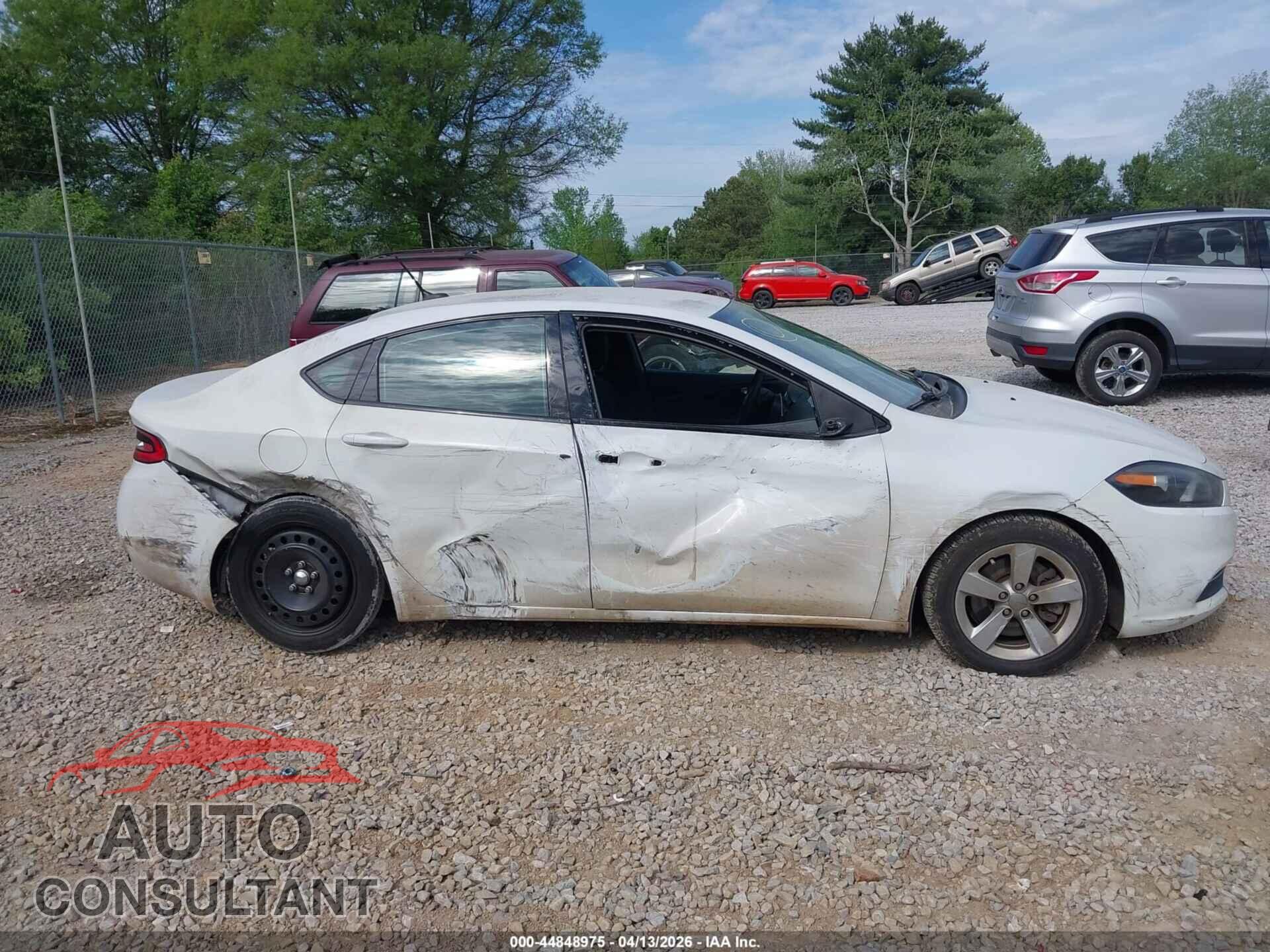 DODGE DART 2015 - 1C3CDFBB3FD226817