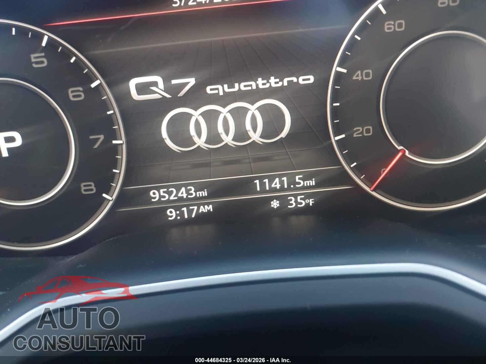 AUDI Q7 2017 - WA1LAAF79HD013249