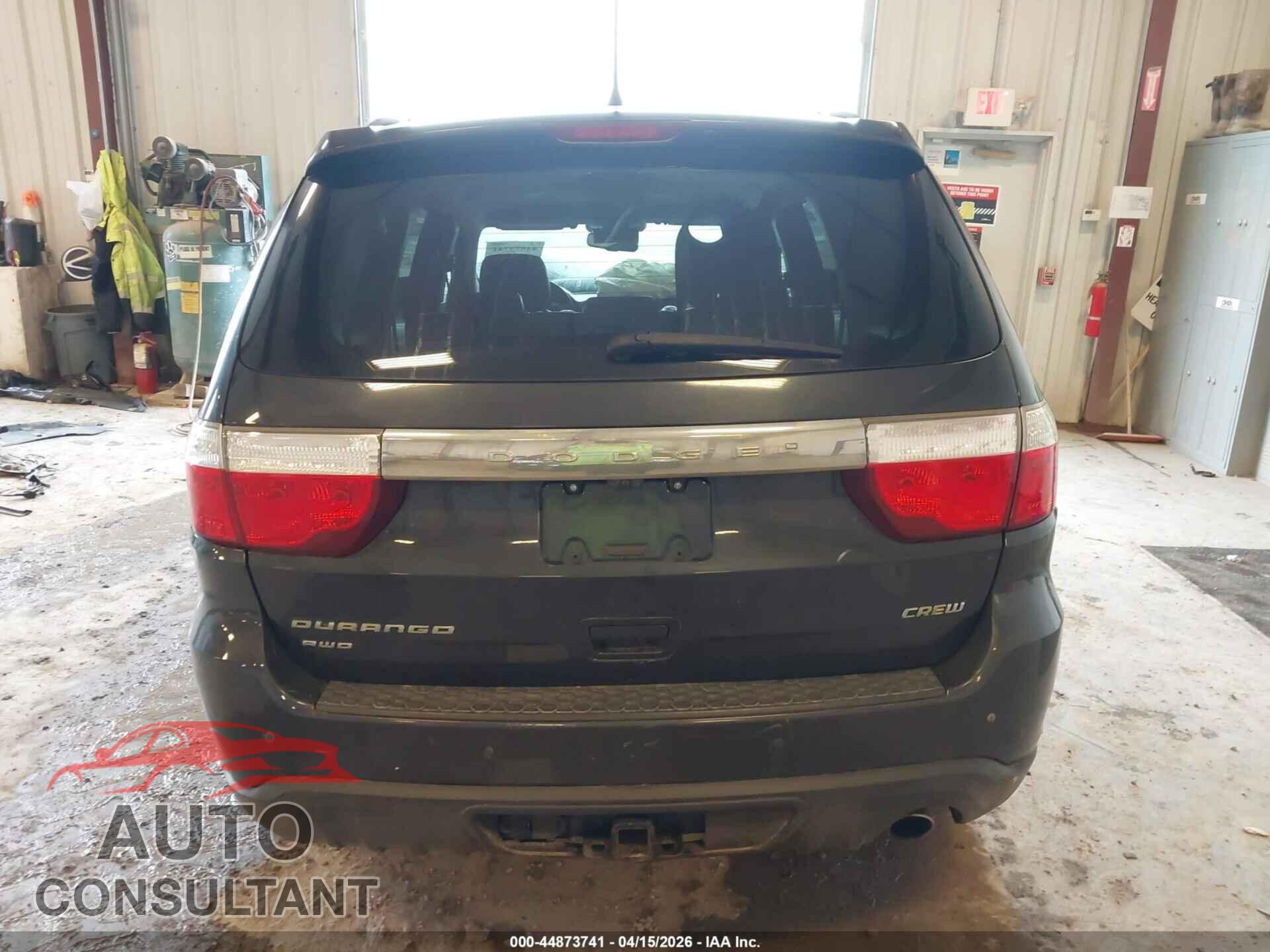 DODGE DURANGO 2012 - 1C4RDJDG9CC307582