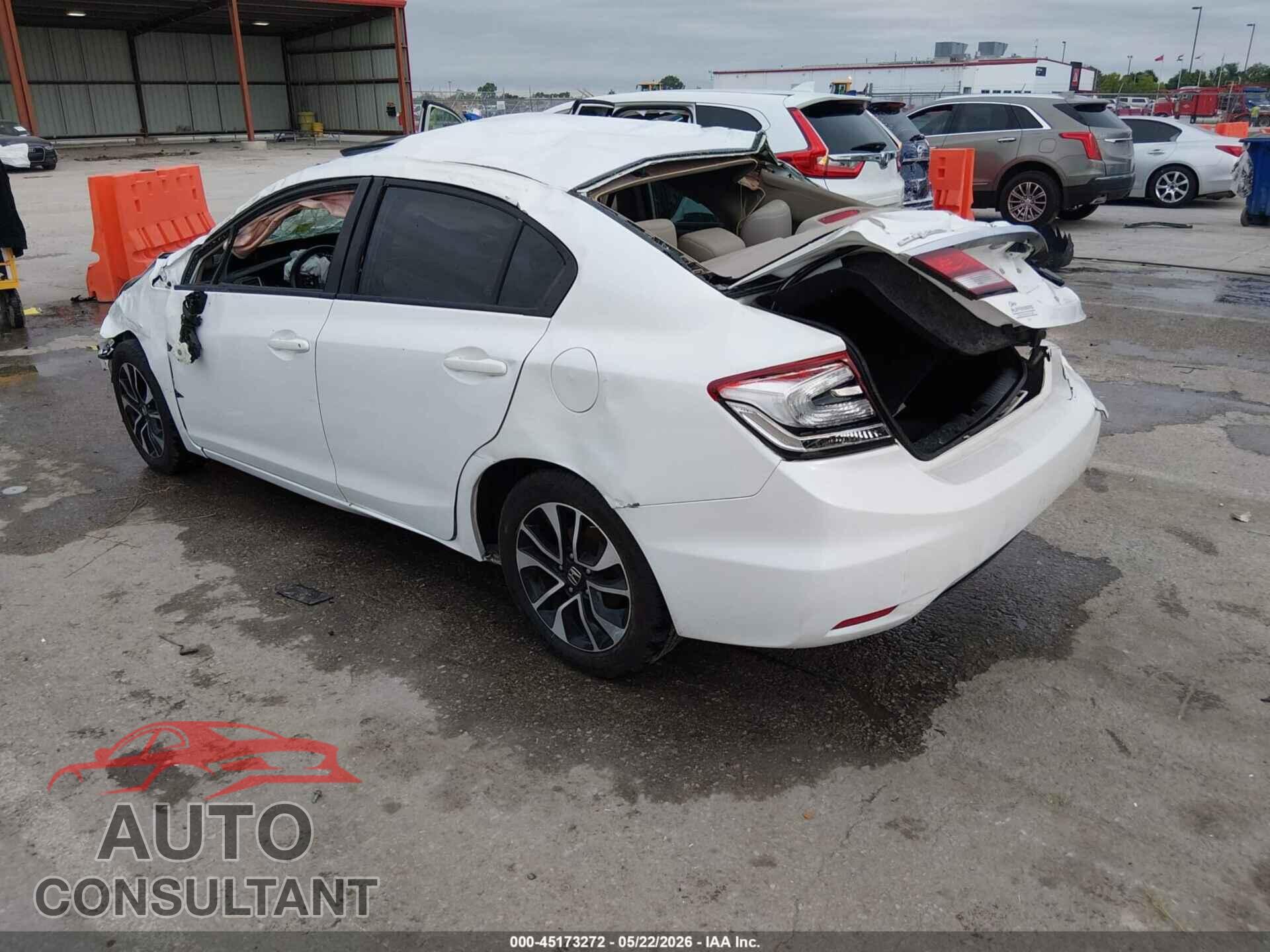 HONDA CIVIC 2013 - 19XFB2F94DE010856