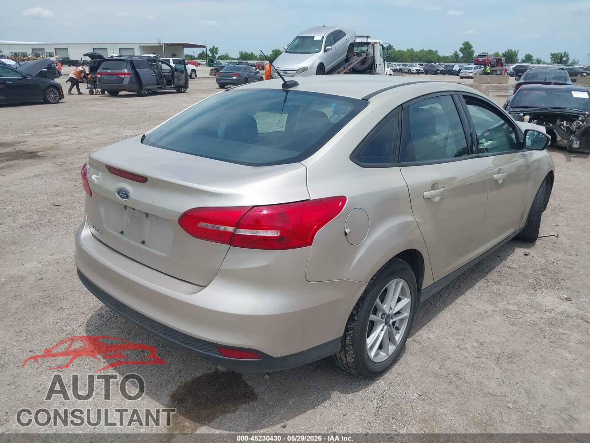 FORD FOCUS 2017 - 1FADP3F2XHL299116
