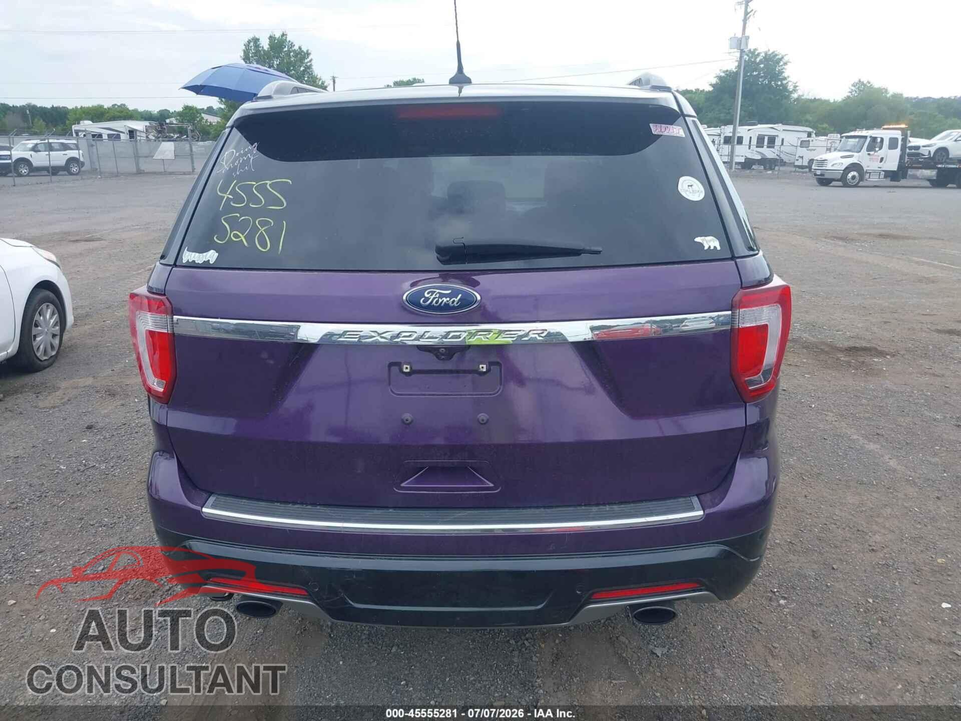 FORD EXPLORER 2018 - 1FM5K8D83JGB69870