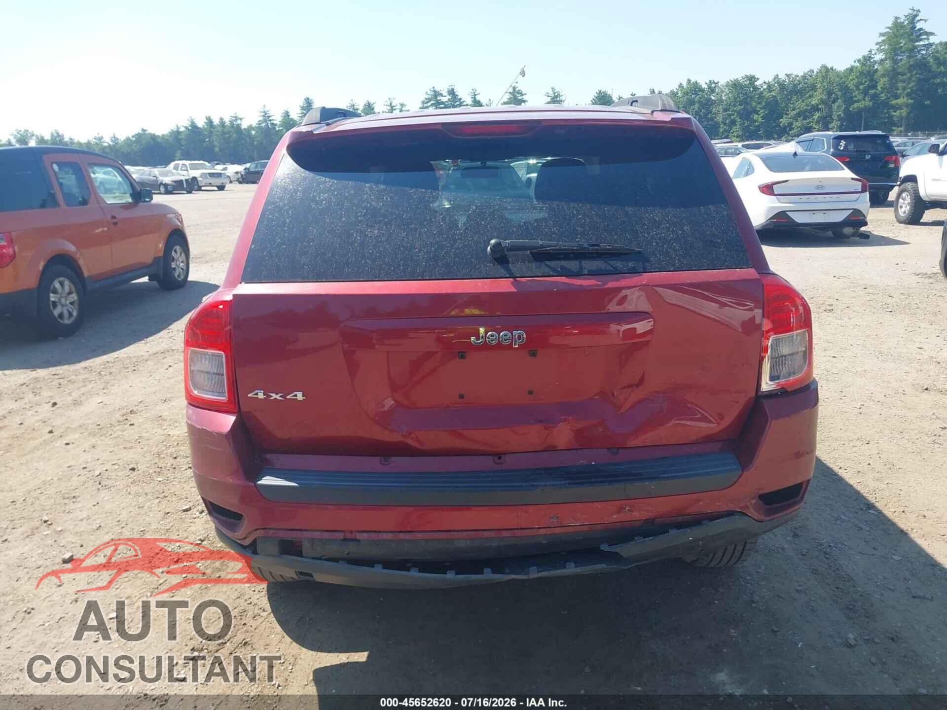 JEEP COMPASS 2012 - 1C4NJDBB2CD587839