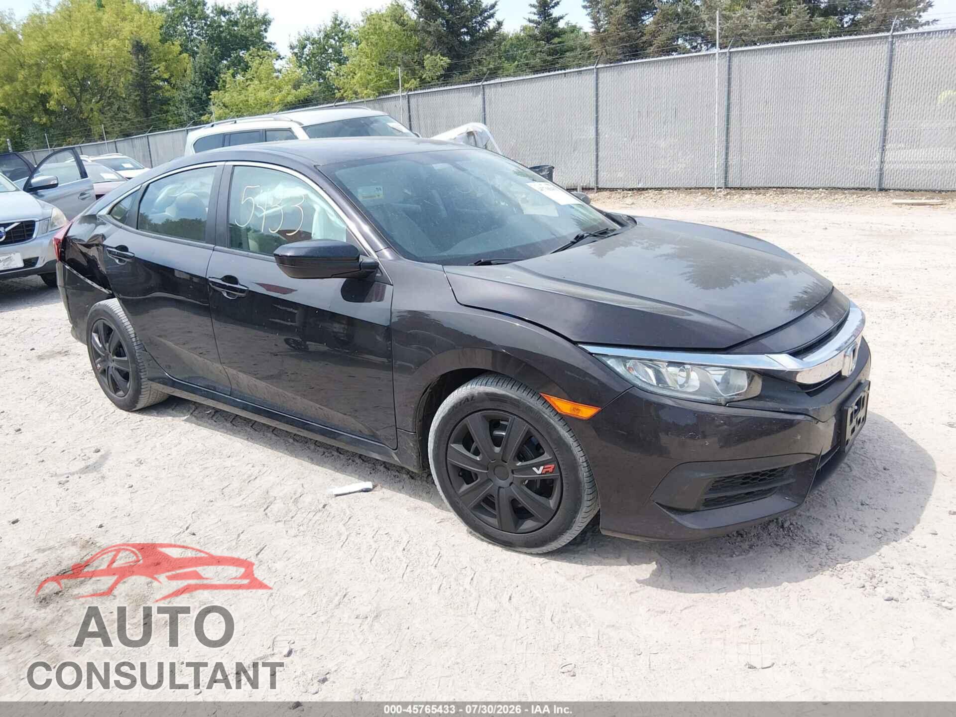 HONDA CIVIC 2017 - 19XFC2F52HE012105