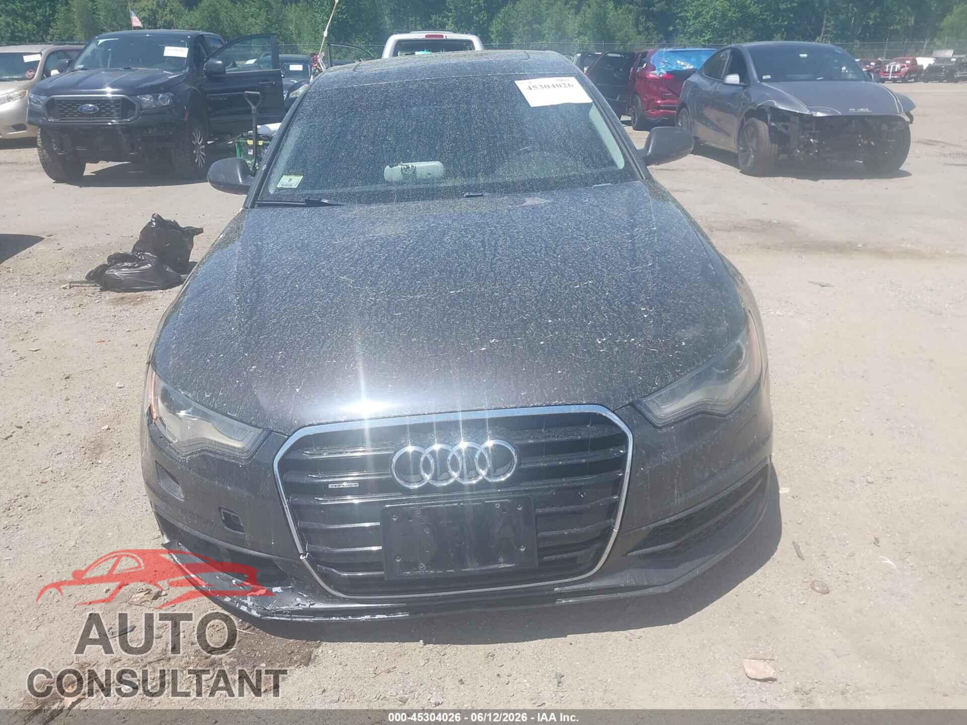 AUDI A6 2012 - WAUBGAFC9CN023888