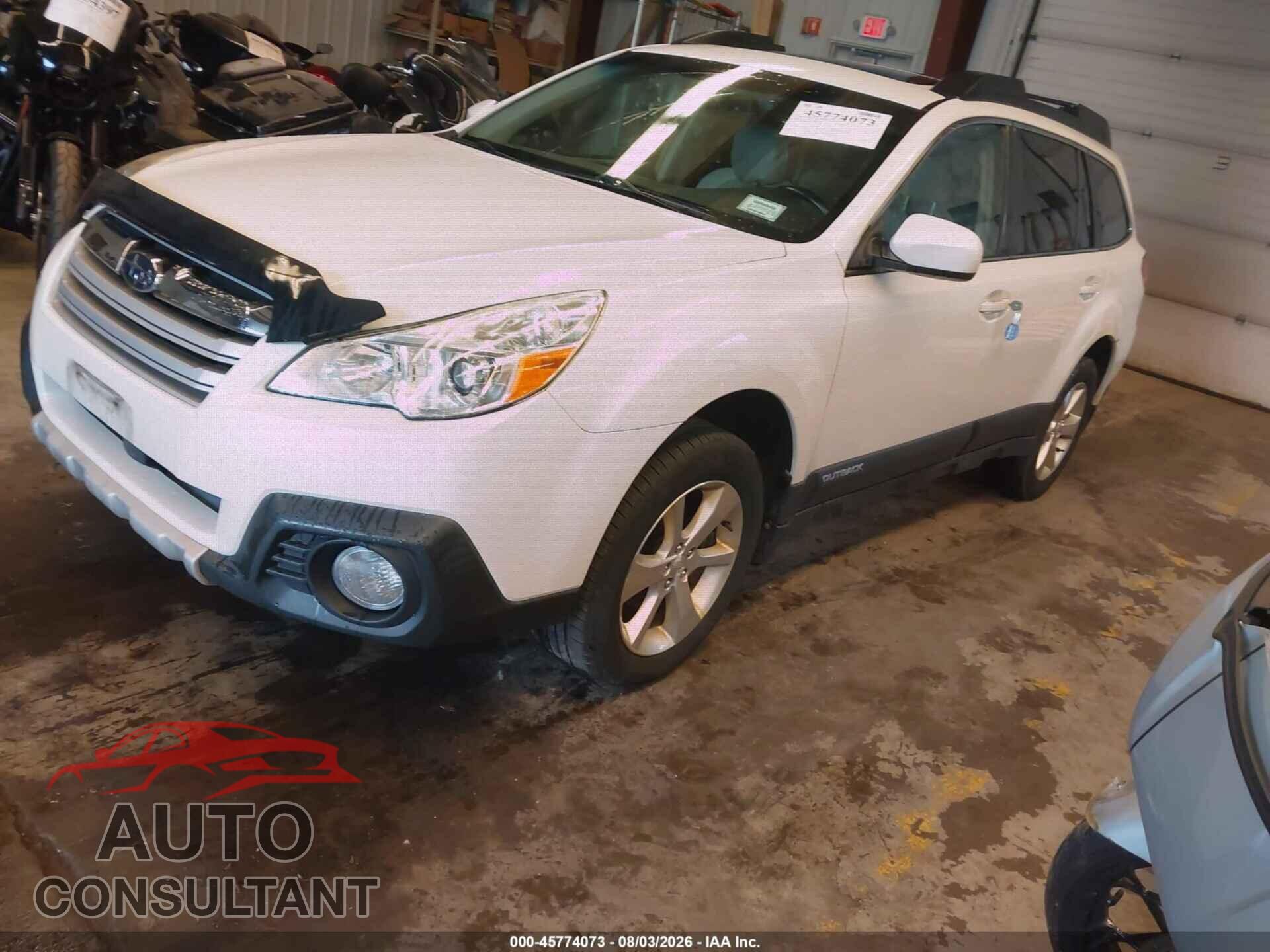 SUBARU OUTBACK 2014 - 4S4BRBLC4E3314669