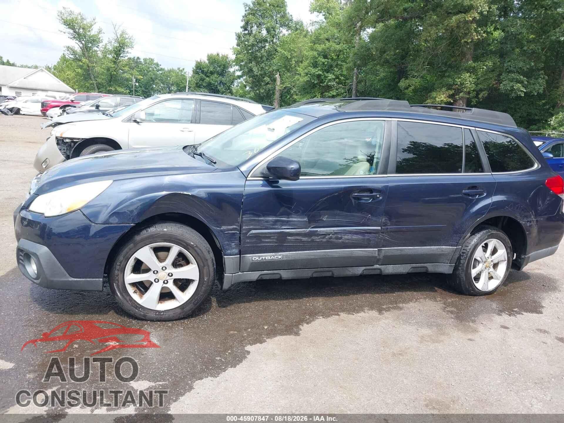 SUBARU OUTBACK 2014 - 4S4BRBDC8E3208935