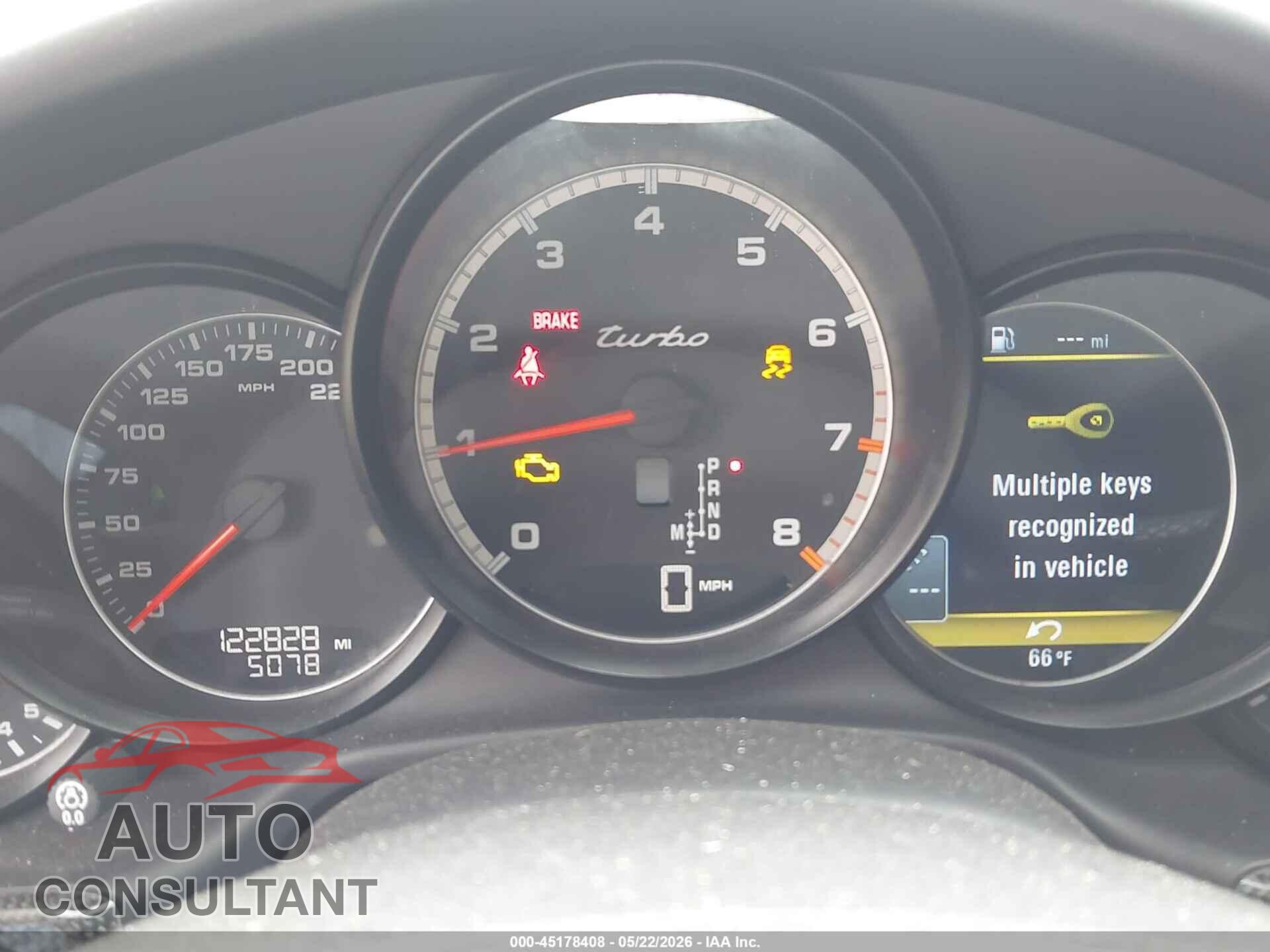 PORSCHE PANAMERA 2011 - WP0AC2A70BL090819