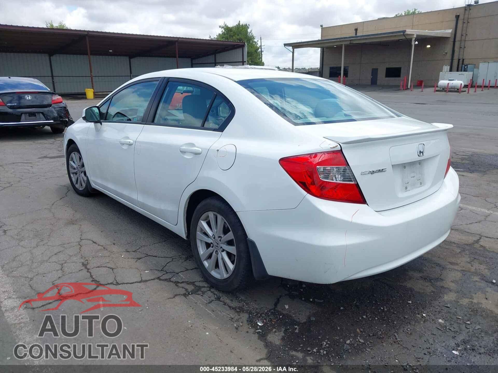HONDA CIVIC 2012 - 2HGFB2F85CH524405