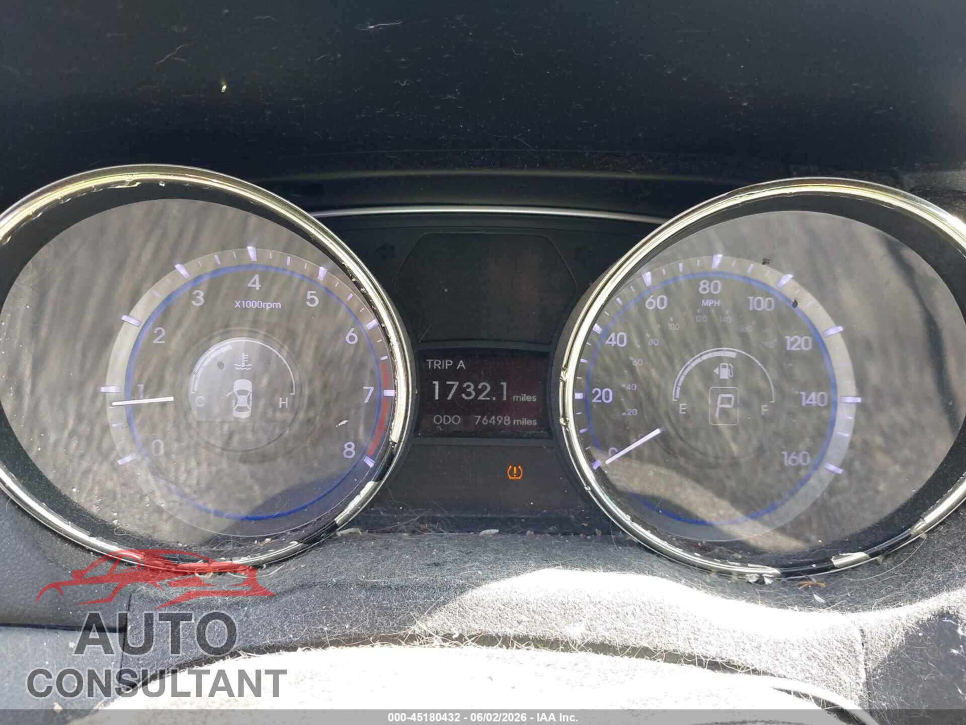 HYUNDAI SONATA 2013 - 5NPEC4AC8DH629124
