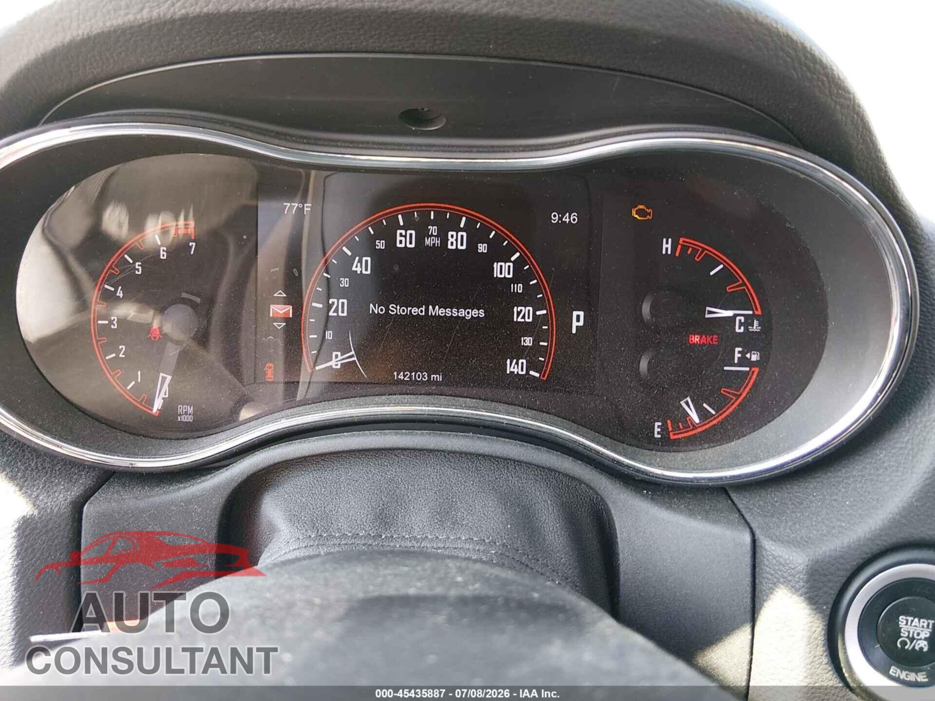 DODGE DURANGO 2014 - 1C4RDJDG4EC976989