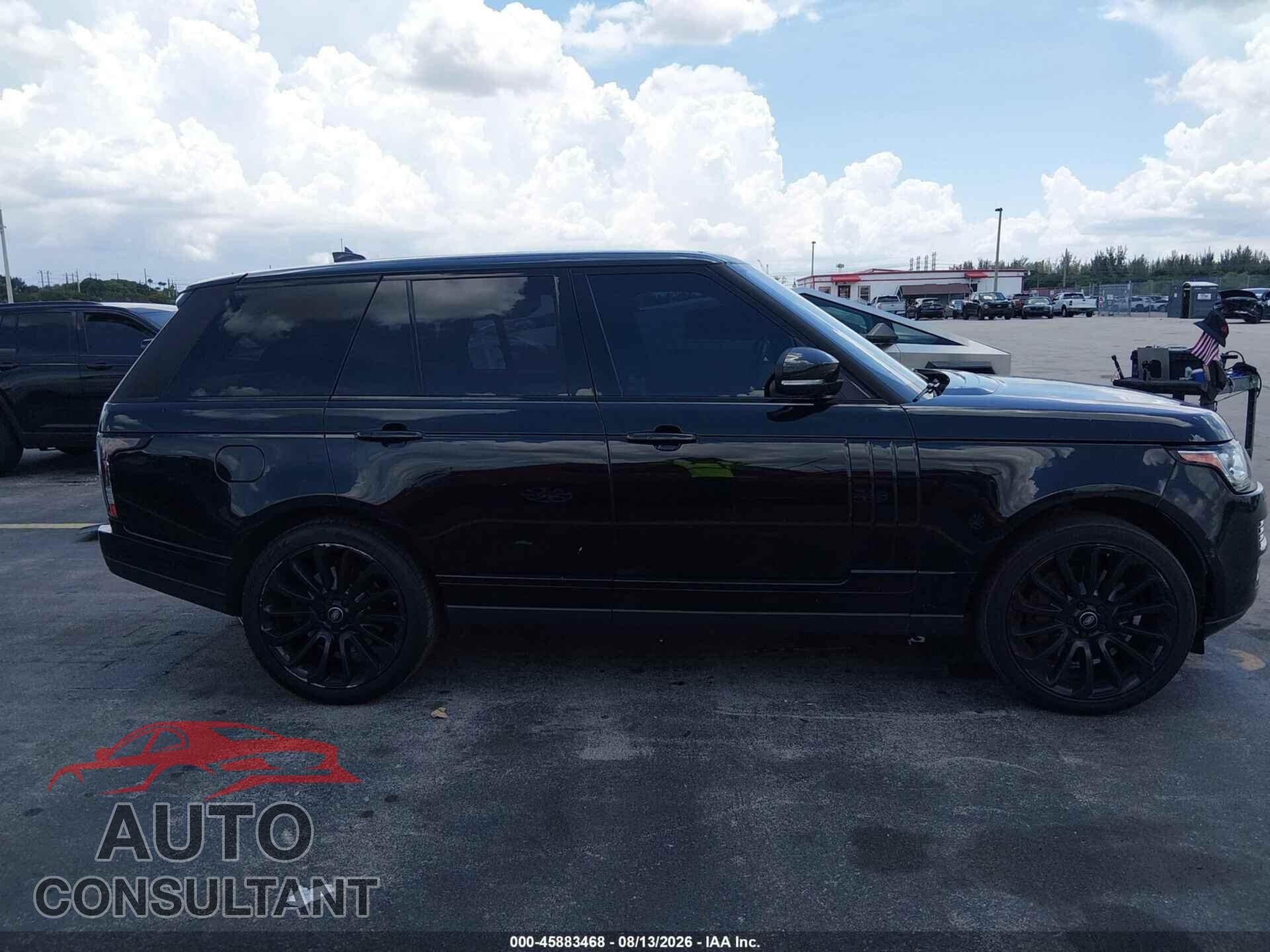 LAND ROVER RANGE ROVER 2017 - SALGS2FV3HA378688