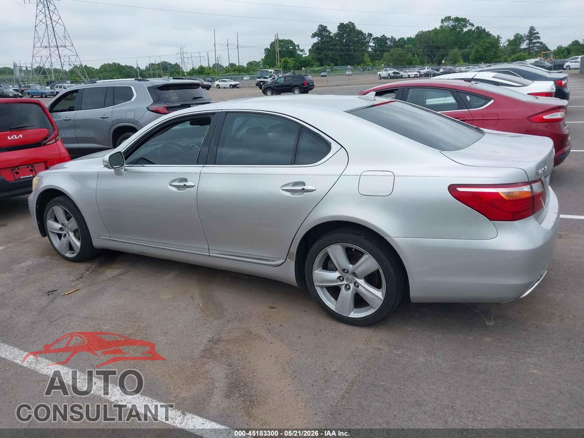 LEXUS LS 460 2010 - JTHCL5EF8A5007828