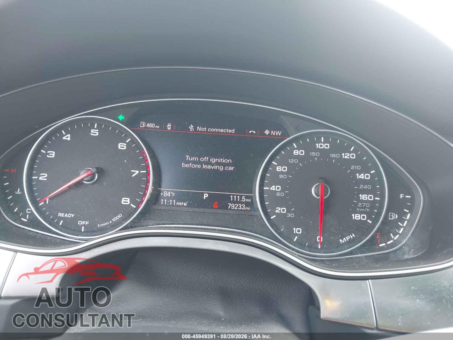 AUDI A6 2016 - WAUFGAFC5GN004679