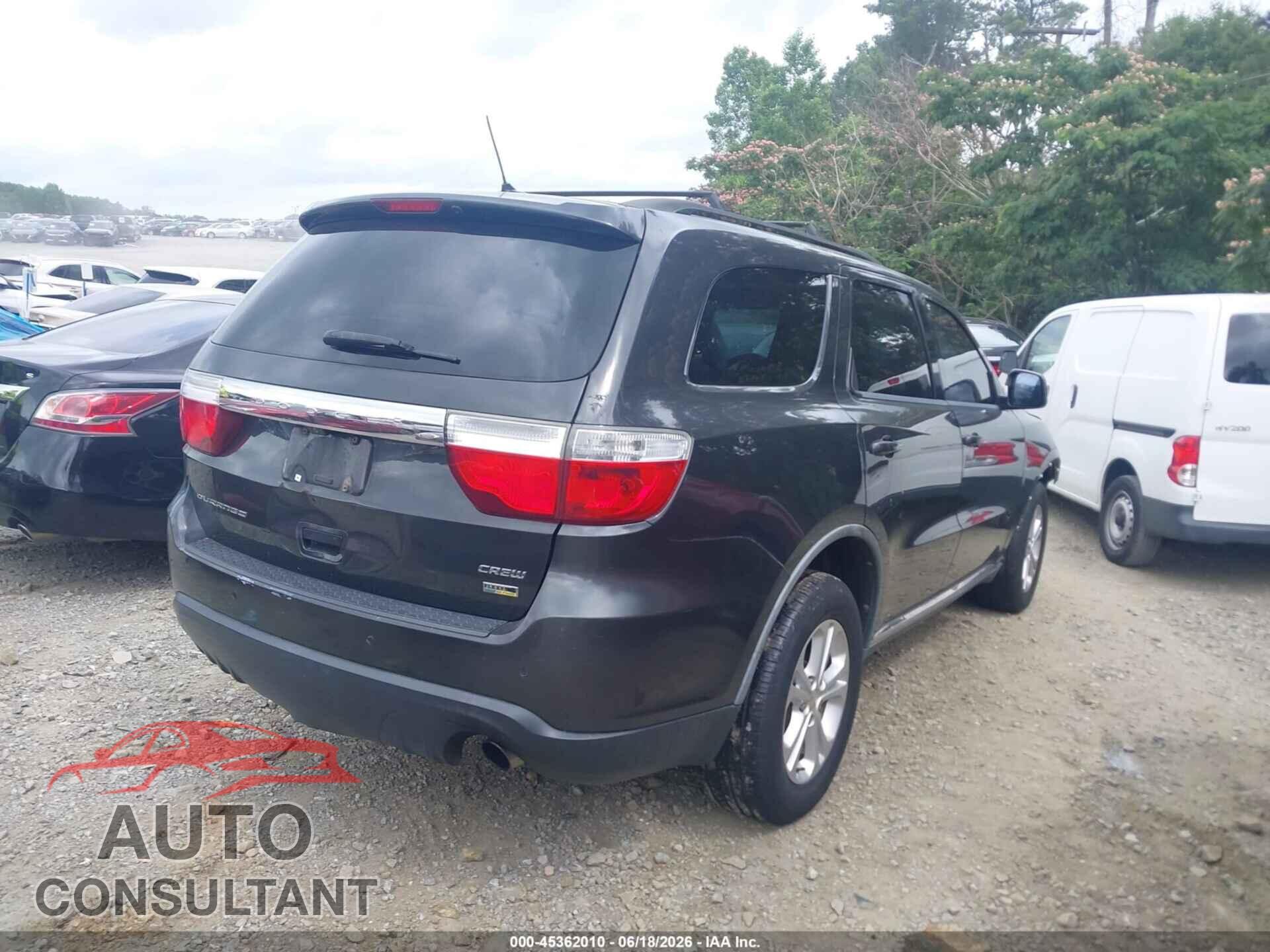 DODGE DURANGO 2011 - 1D4RD4GG3BC732083