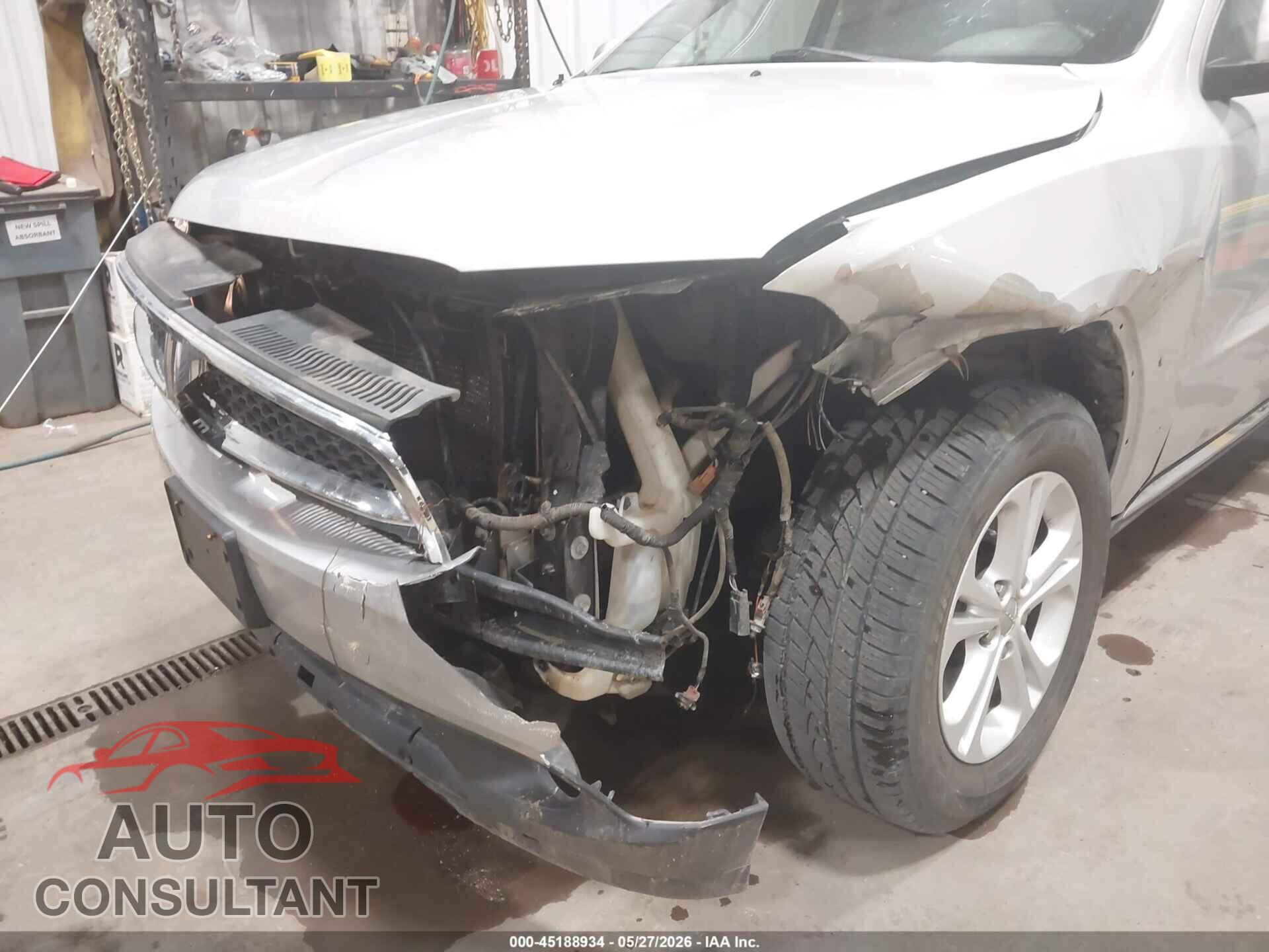 DODGE DURANGO 2012 - 1C4SDJDT4CC112309