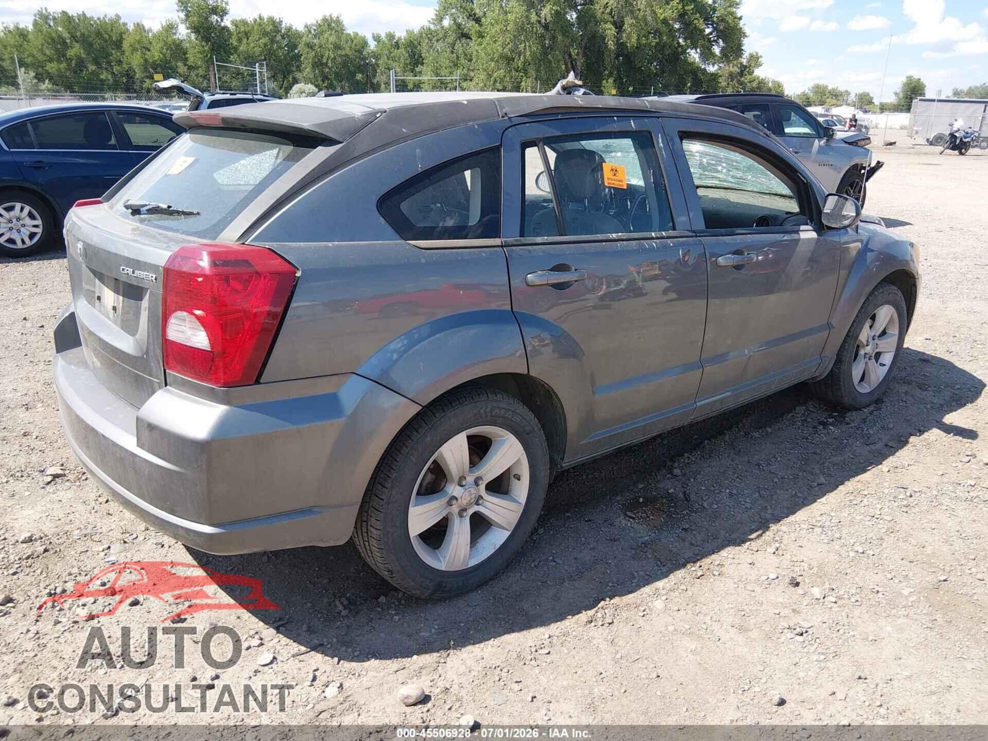 DODGE CALIBER 2012 - 1C3CDWDA9CD536745