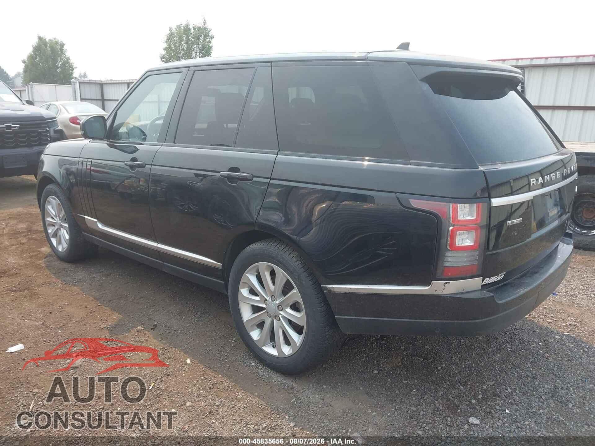 LAND ROVER RANGE ROVER 2016 - SALGS2KF4GA249999