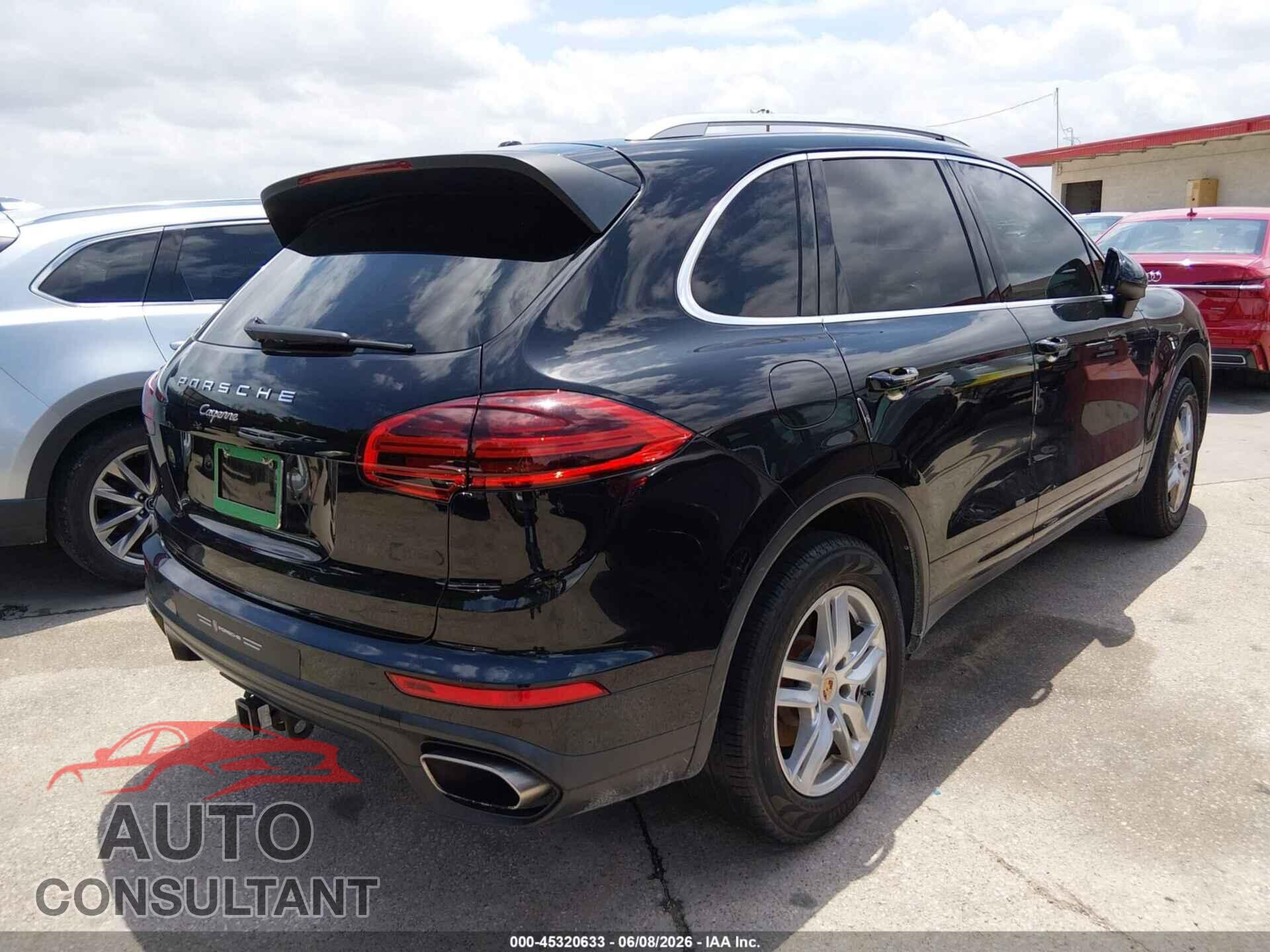 PORSCHE CAYENNE 2016 - WP1AA2A22GLA05043