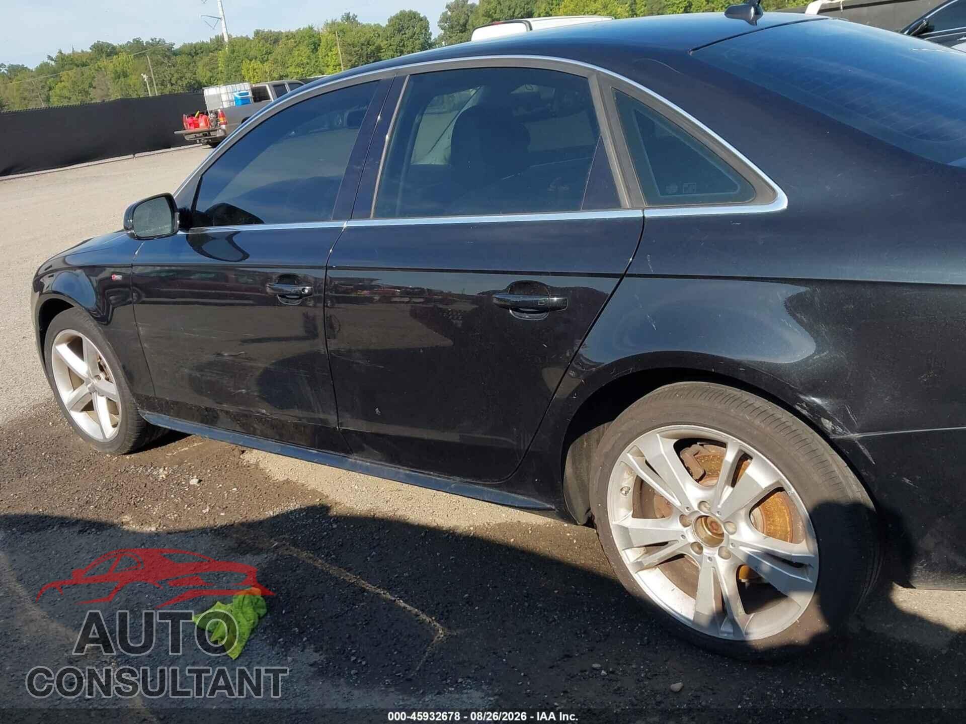 AUDI A4 2012 - WAUKFBFL1CA088878