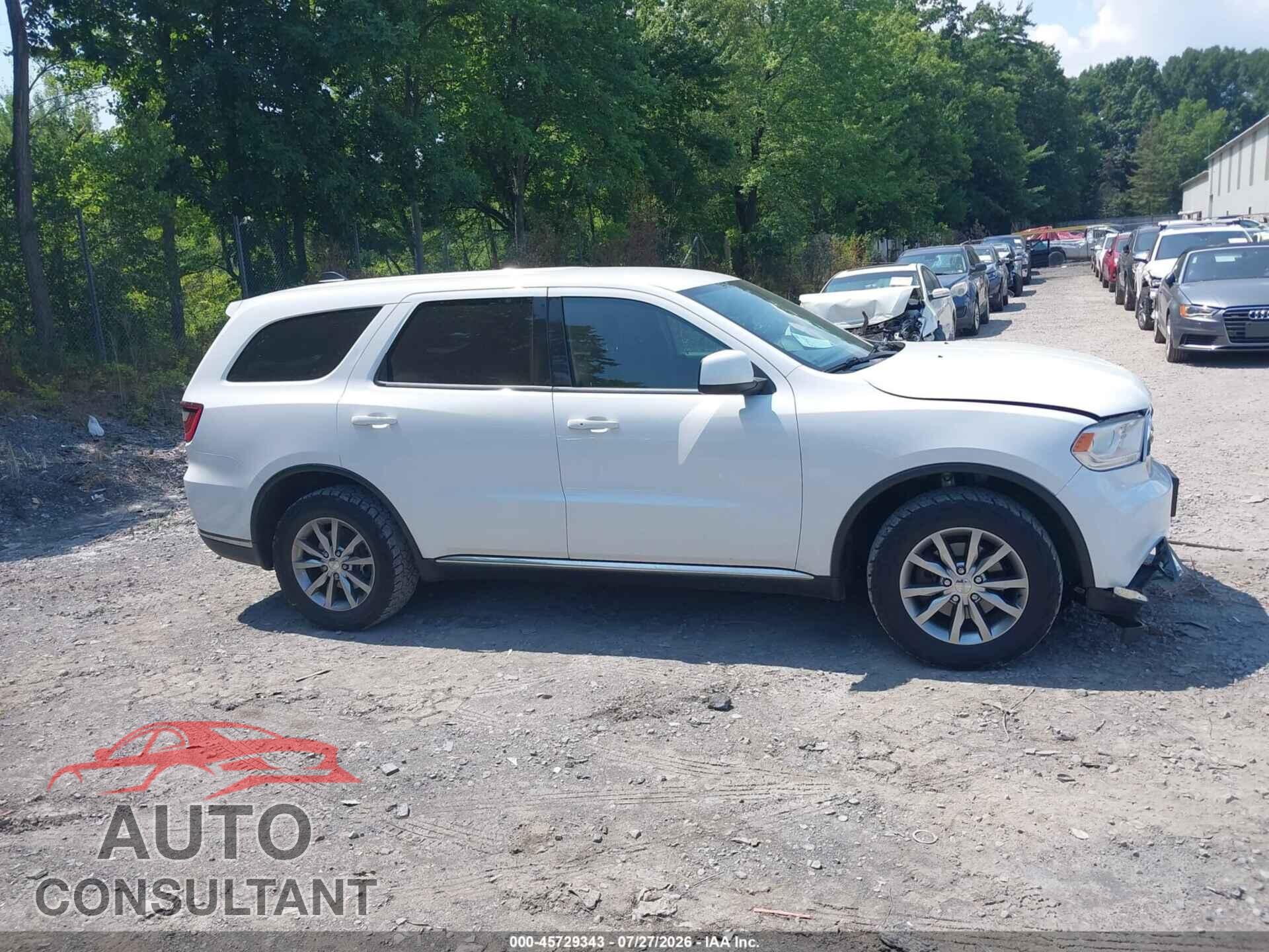 DODGE DURANGO 2017 - 1C4RDJAG2HC878939