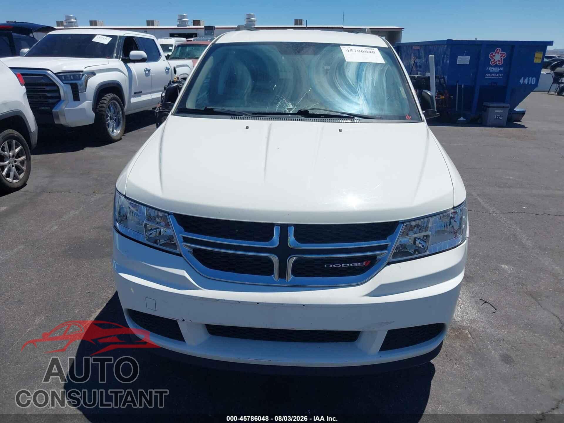 DODGE JOURNEY 2017 - 3C4PDCAB2HT709239
