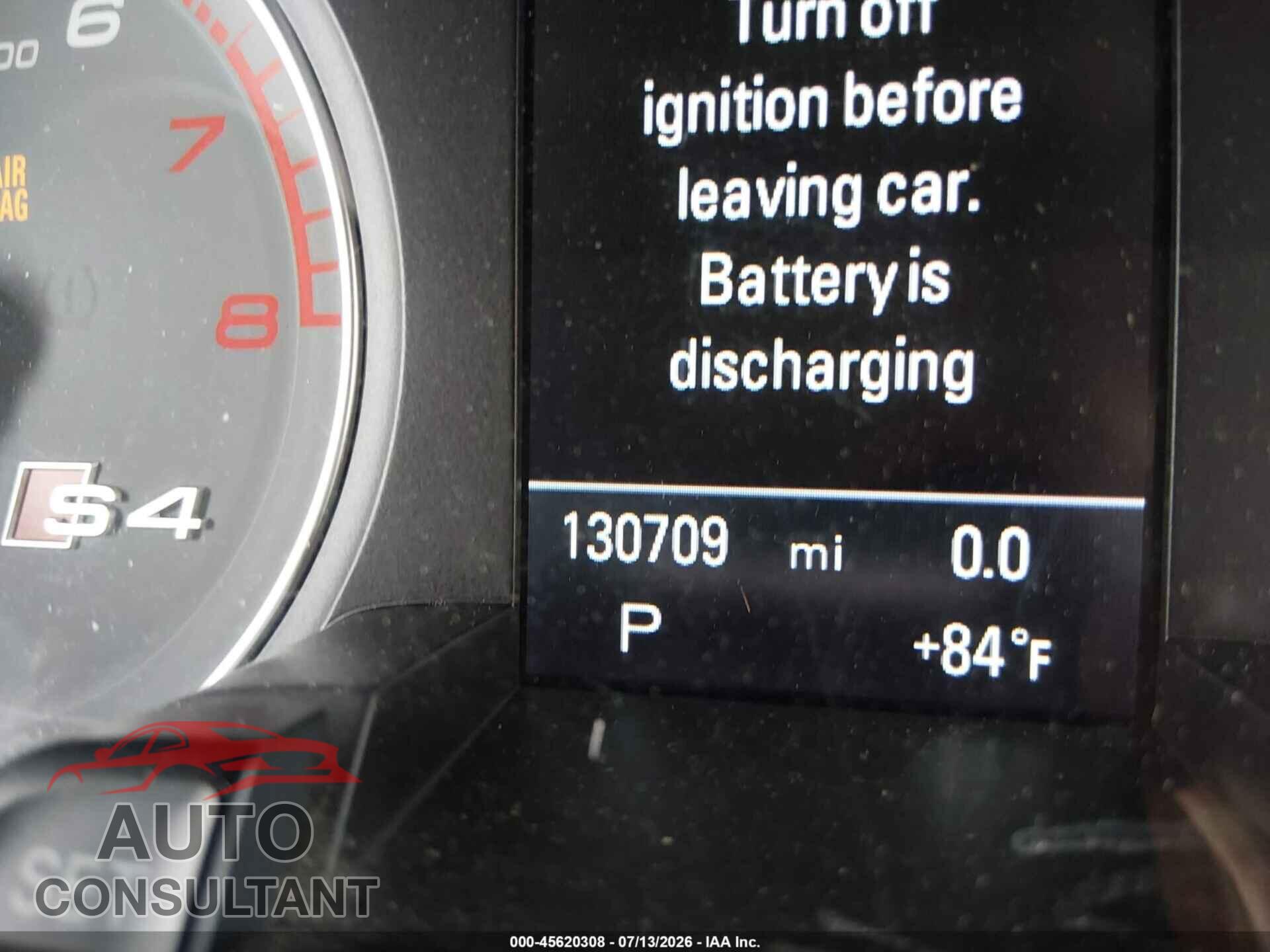 AUDI S4 2014 - WAUBGAFL2EA123793