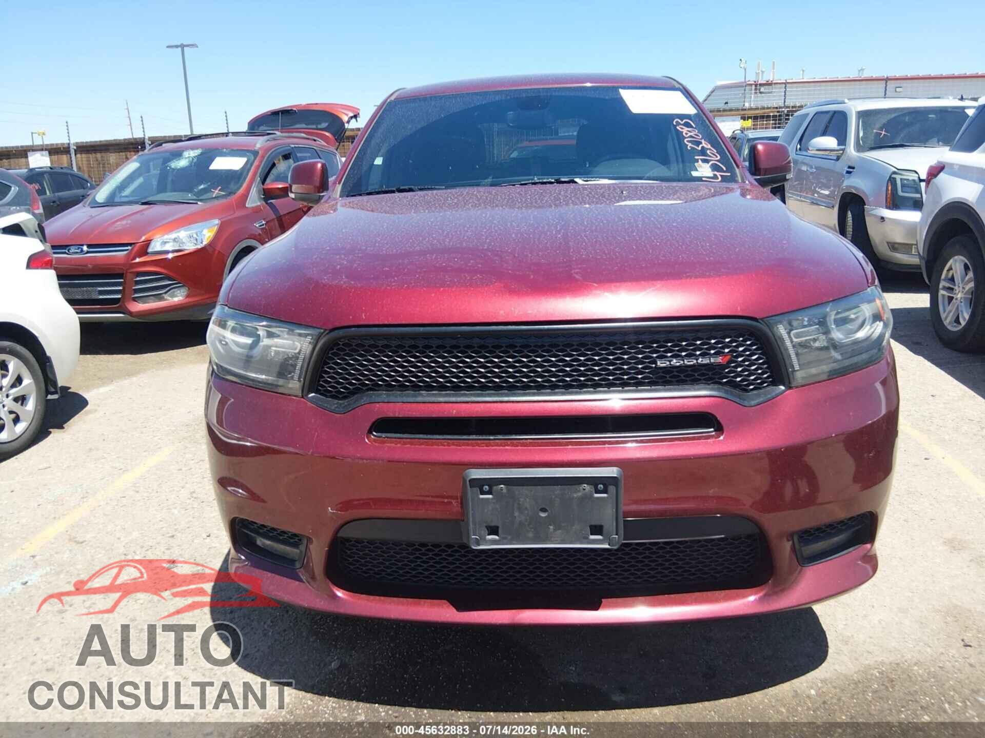 DODGE DURANGO 2019 - 1C4RDJDG7KC827309