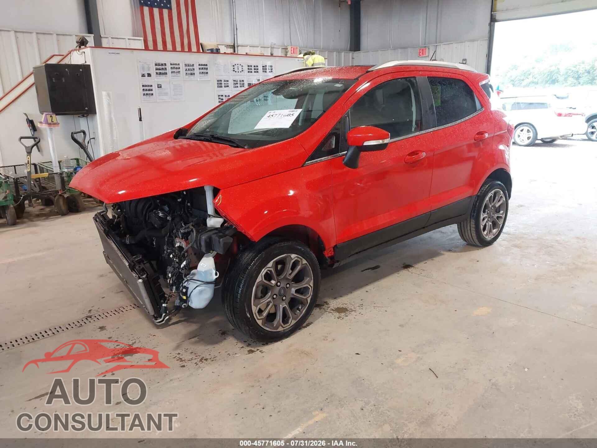 FORD ECOSPORT 2019 - MAJ6S3KL2KC256807