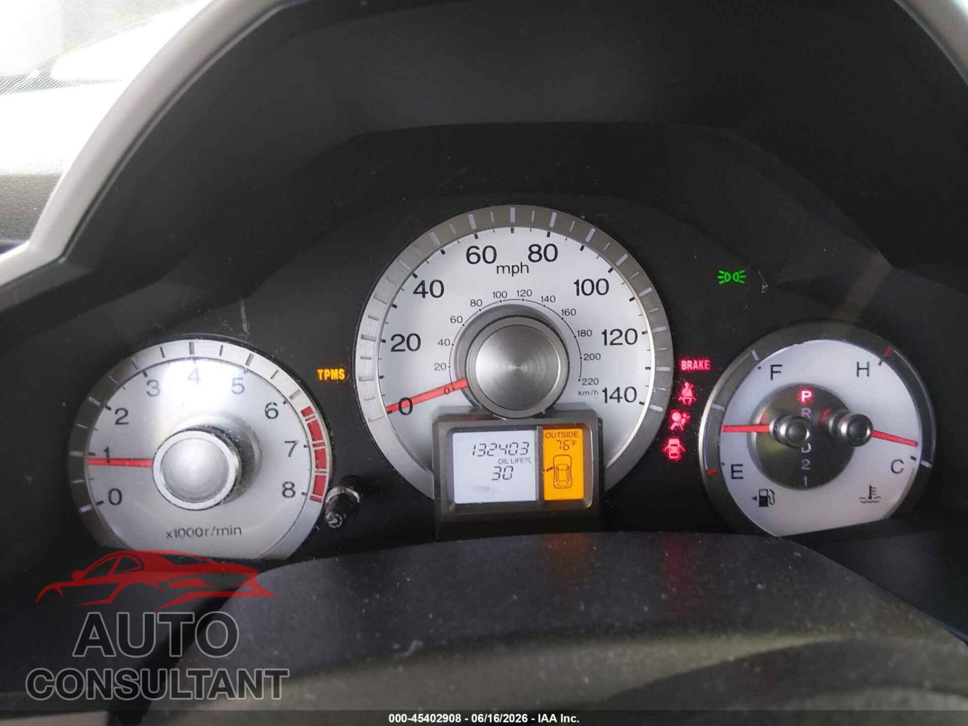HONDA PILOT 2011 - 5FNYF3H55BB040498