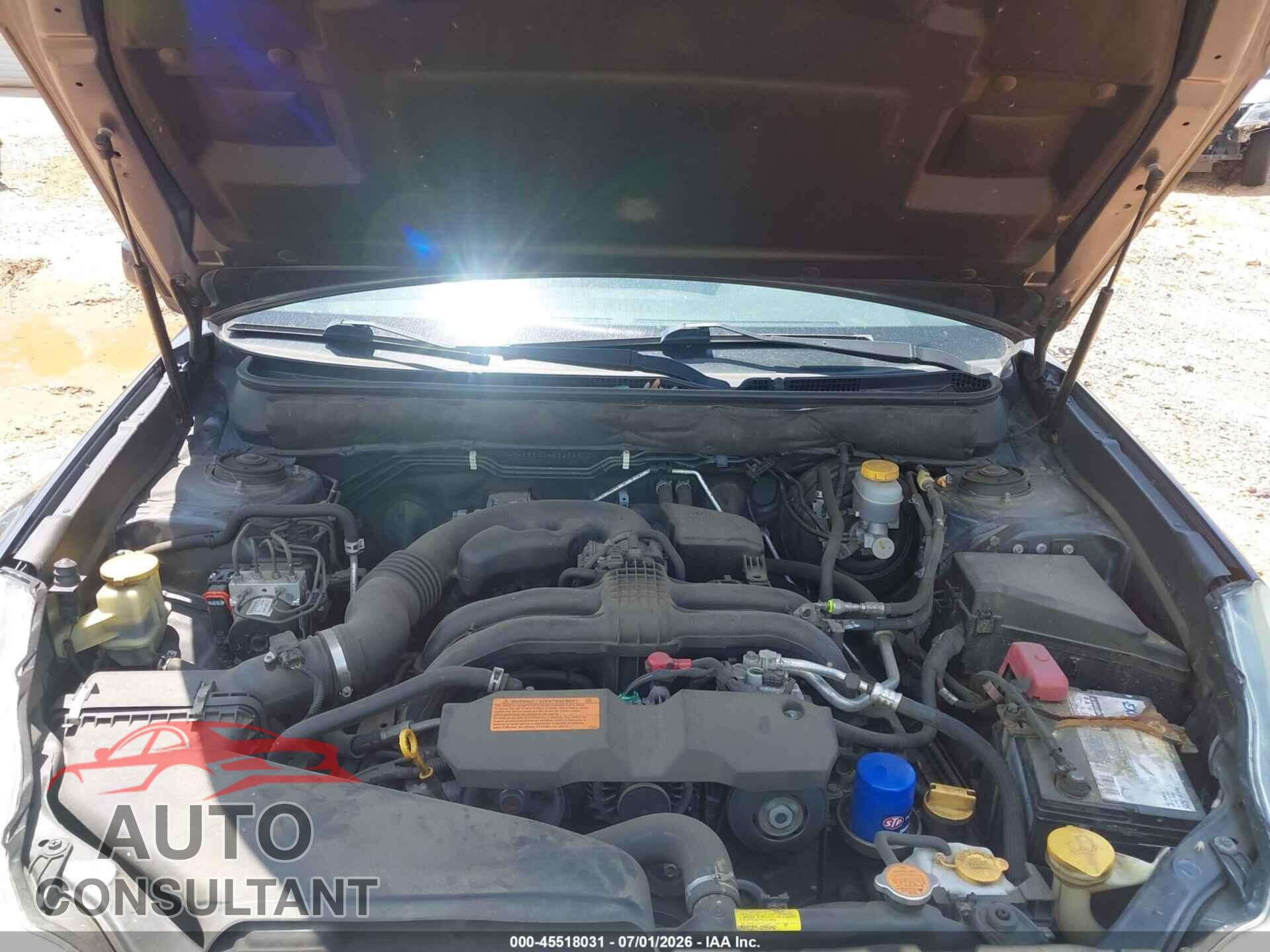 SUBARU OUTBACK 2014 - 4S4BRBCC4E3292902