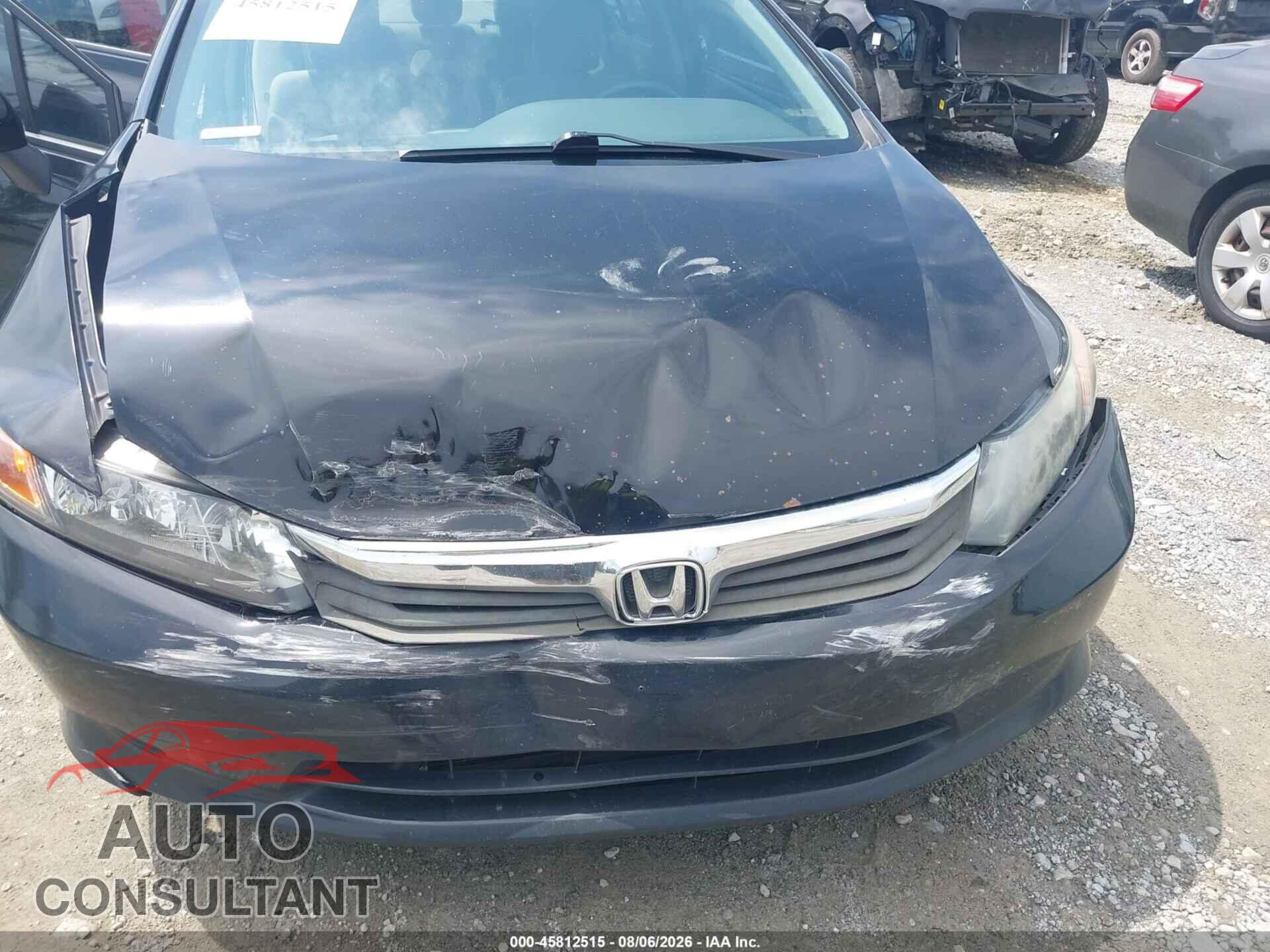 HONDA CIVIC 2012 - 19XFB2F54CE094074