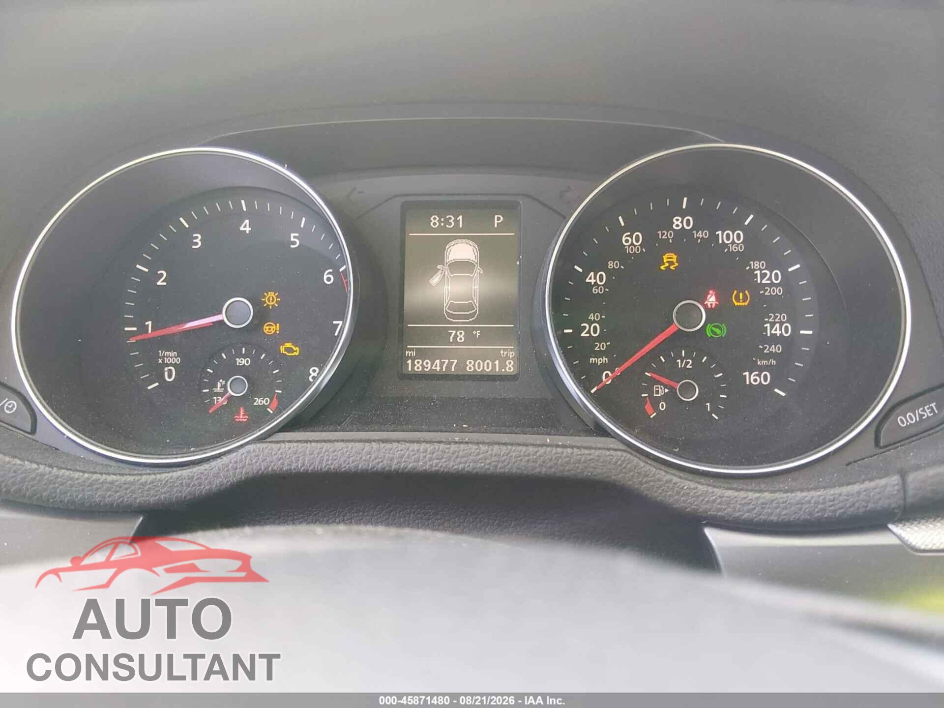 VOLKSWAGEN PASSAT 2016 - 1VWAT7A37GC038229