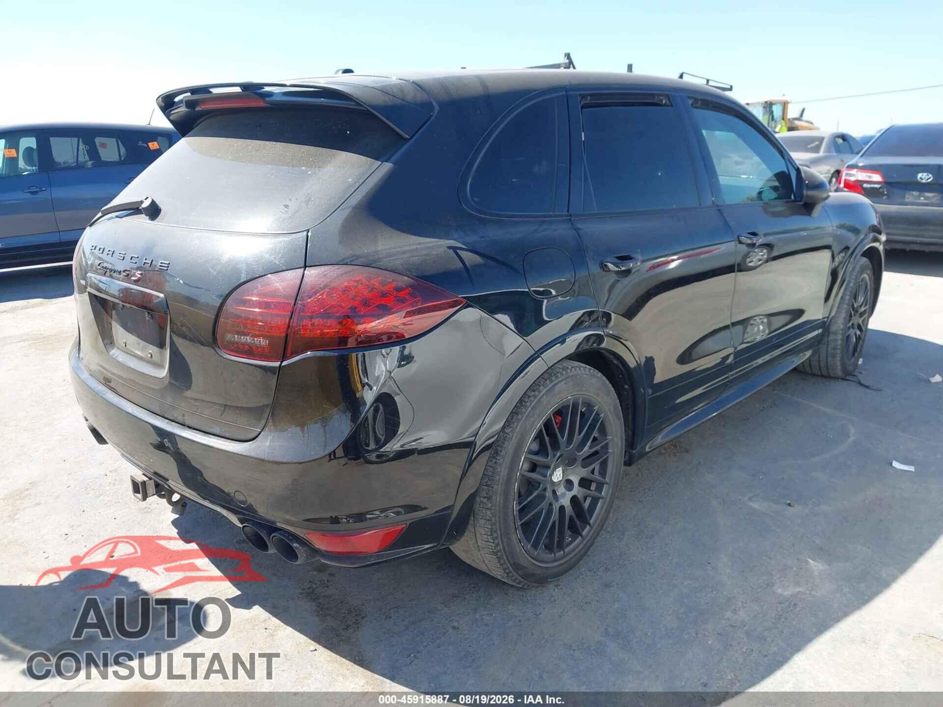 PORSCHE CAYENNE 2013 - WP1AD2A21DLA75667
