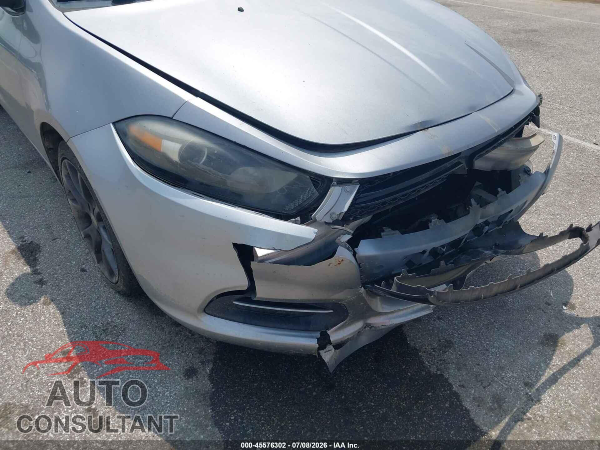 DODGE DART 2015 - 1C3CDFAA7FD434143