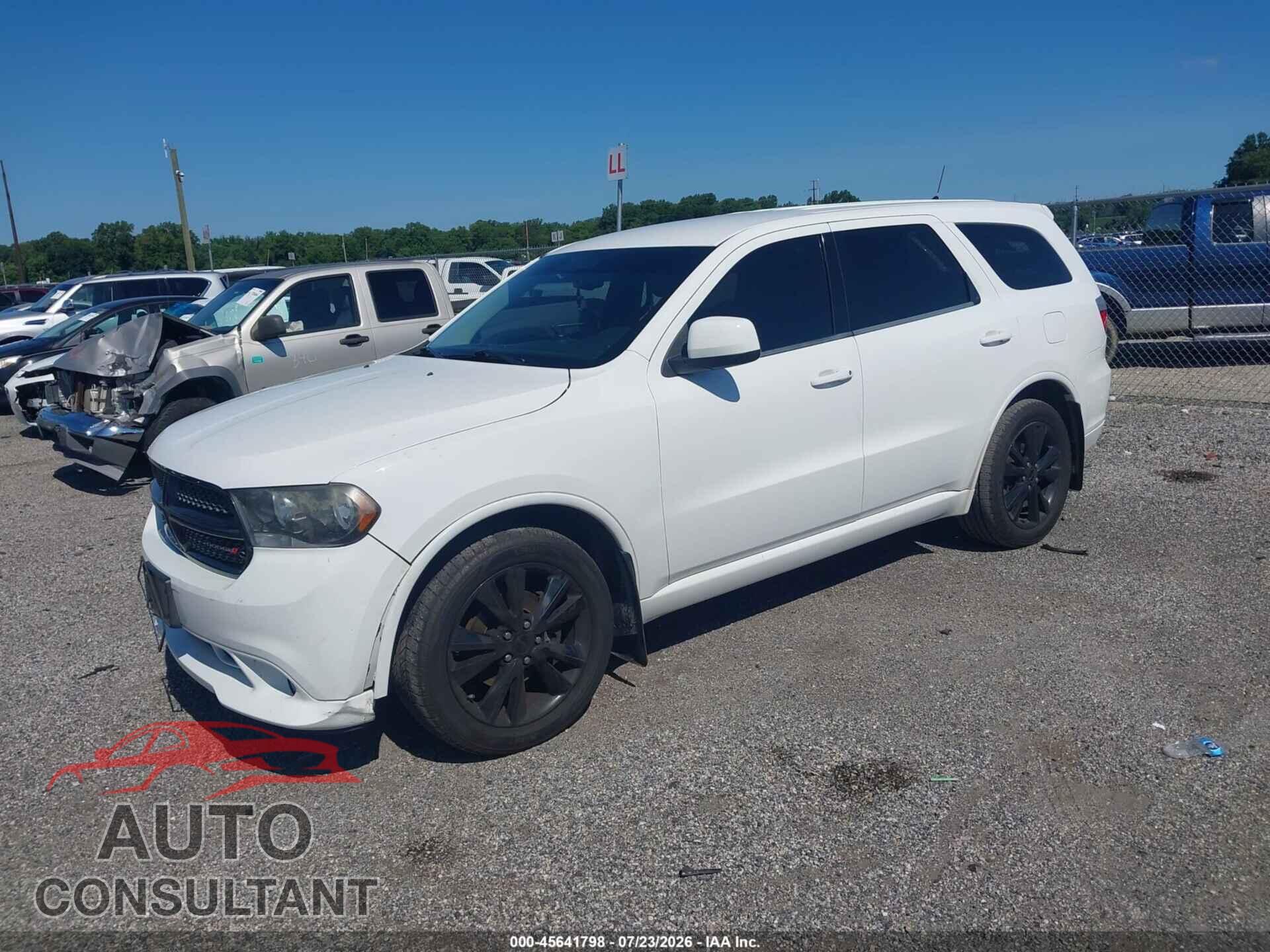 DODGE DURANGO 2013 - 1C4RDJAG7DC681601