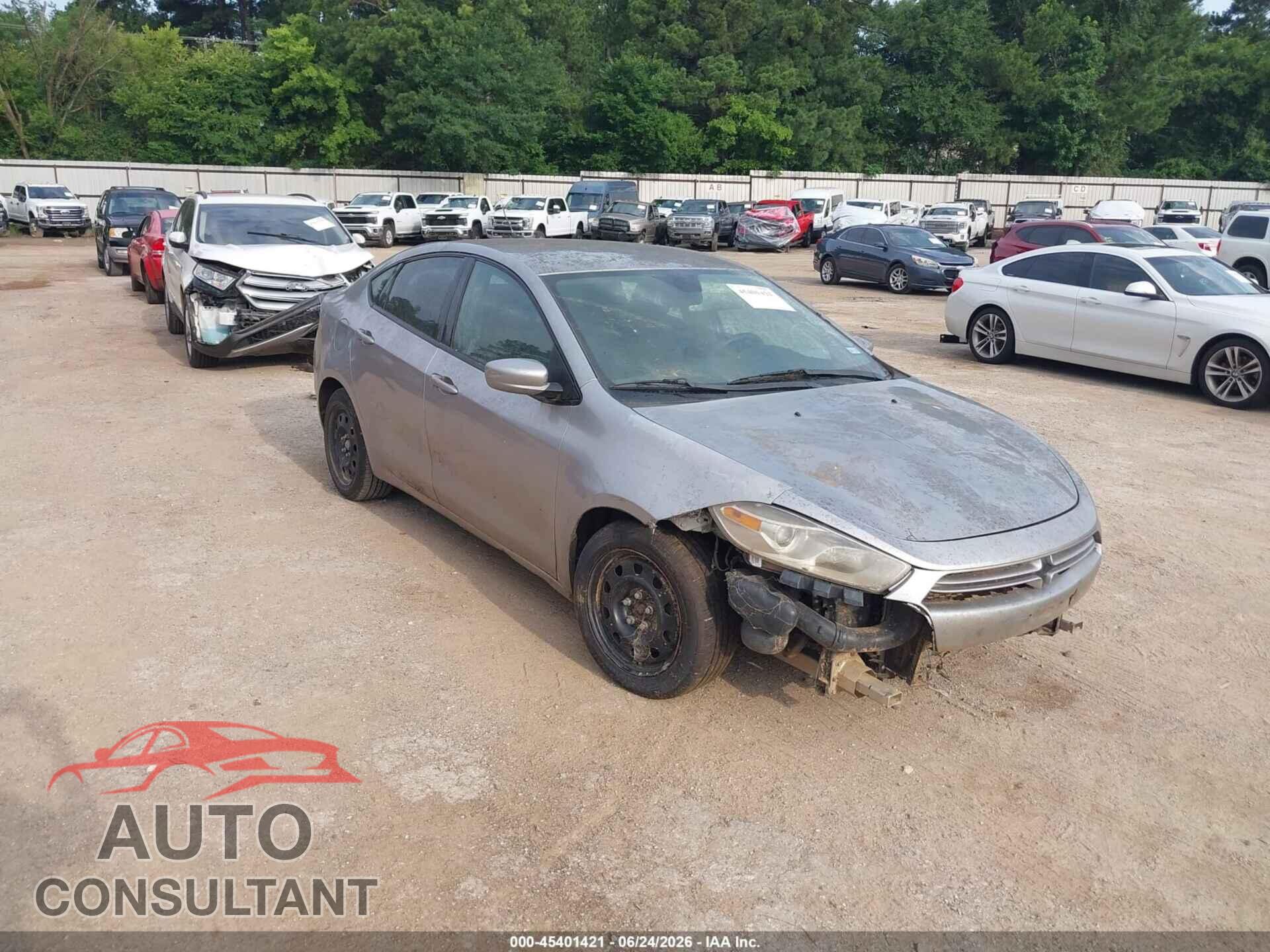 DODGE DART 2015 - 1C3CDFAA2FD224274