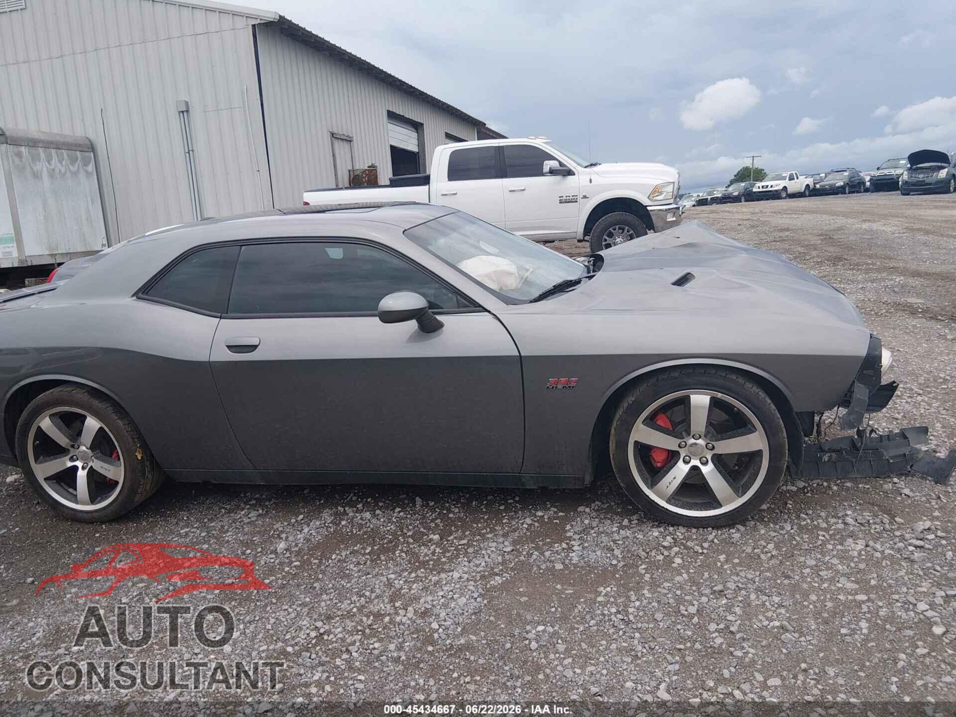 DODGE CHALLENGER 2012 - 2C3CDYCJ8CH109072