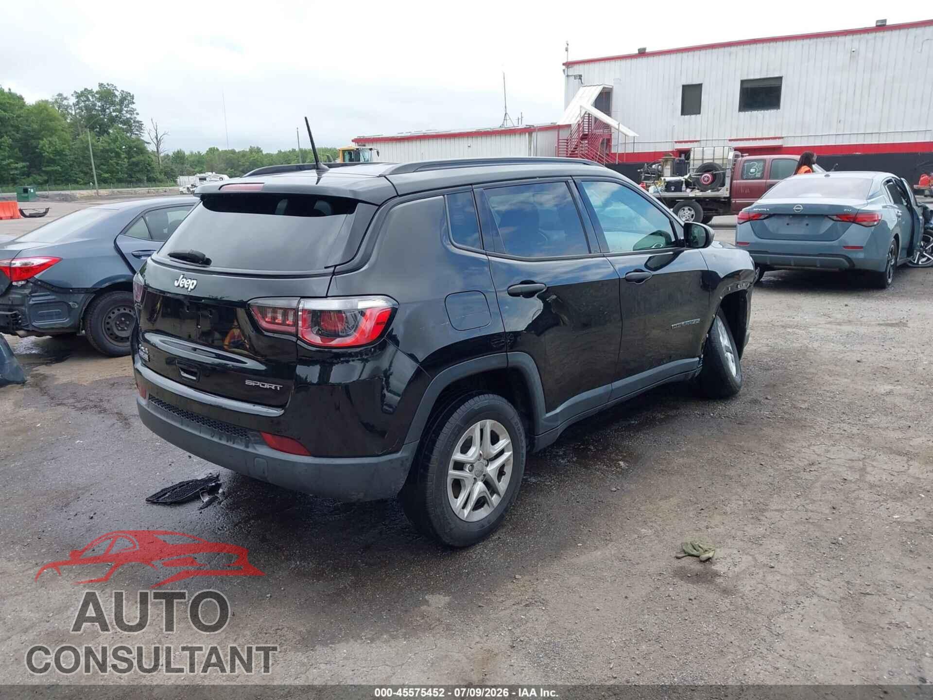 JEEP COMPASS 2017 - 3C4NJDAB9HT636179