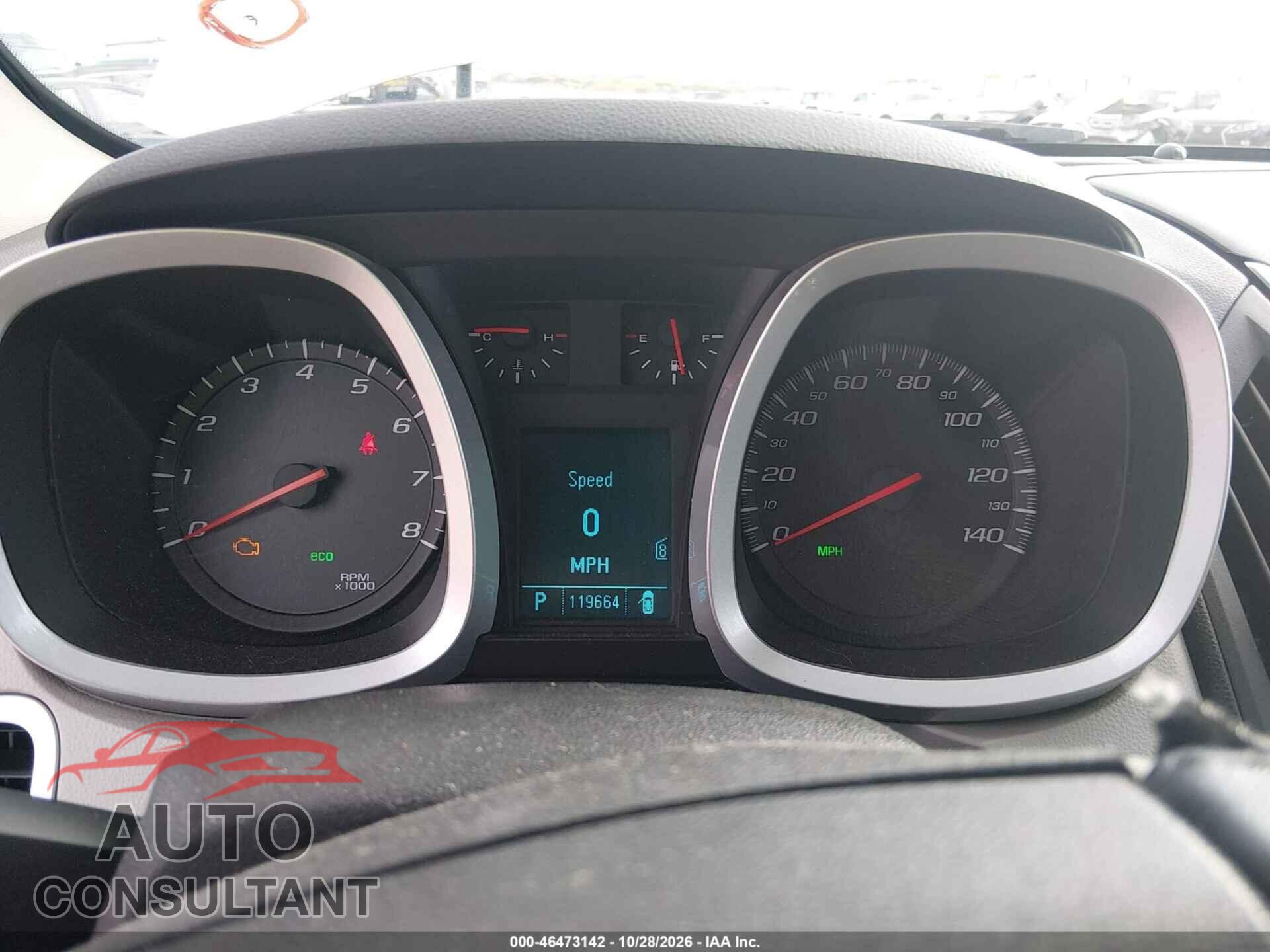 CHEVROLET EQUINOX 2011 - 2GNALDECXB1237888