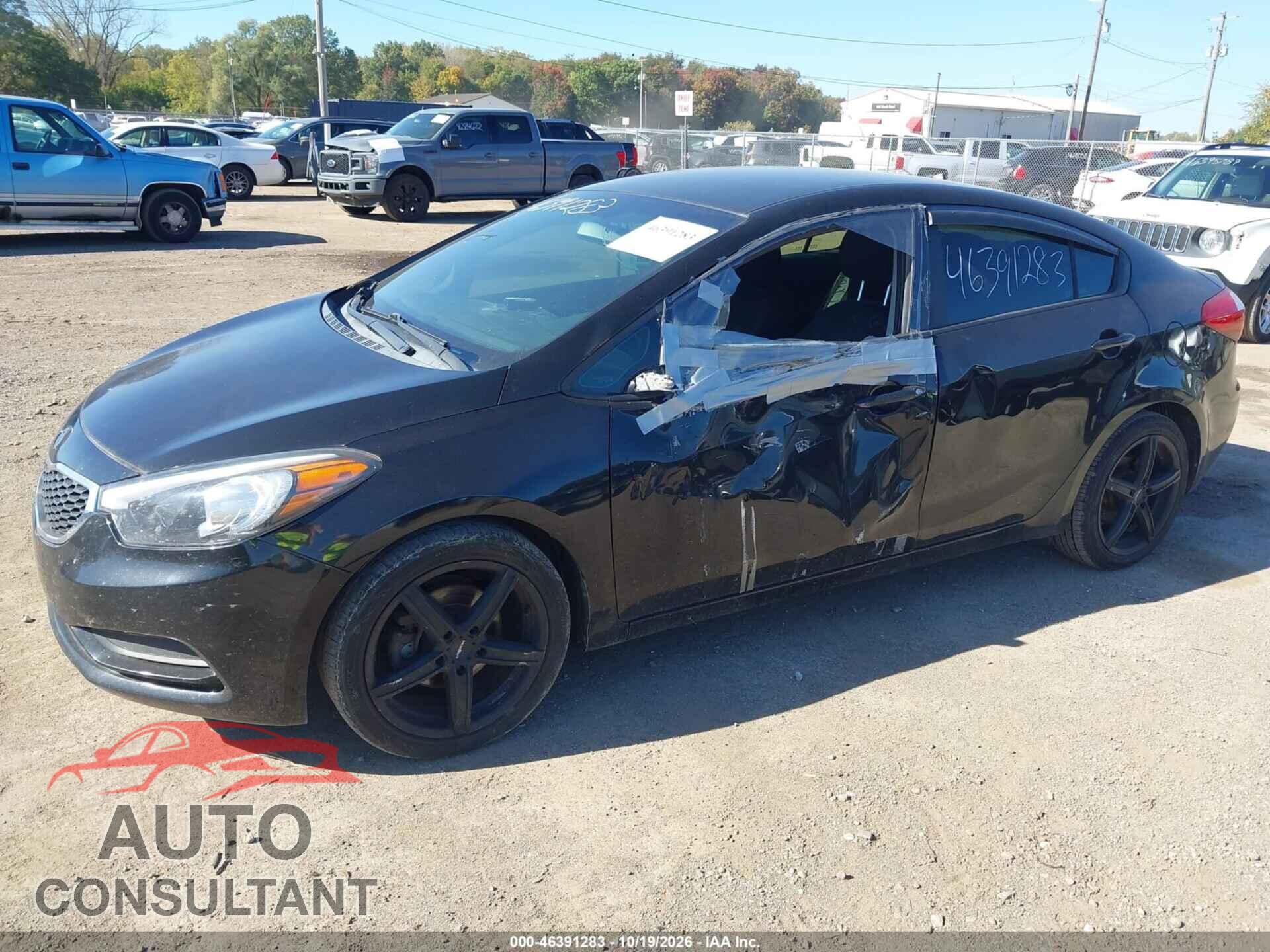 KIA FORTE 2016 - KNAFK4A62G5571465