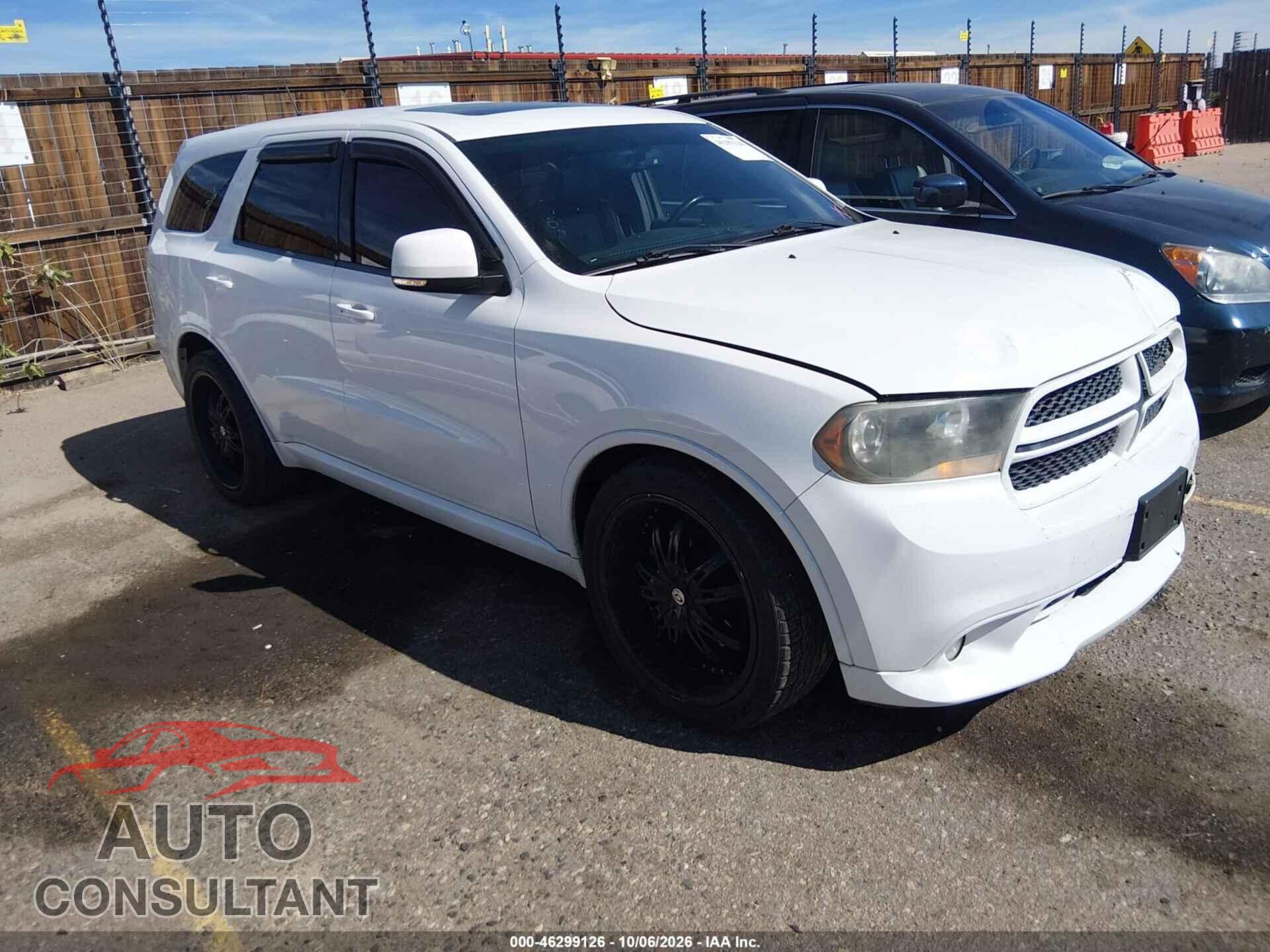 DODGE DURANGO 2013 - 1C4SDJCT1DC661825