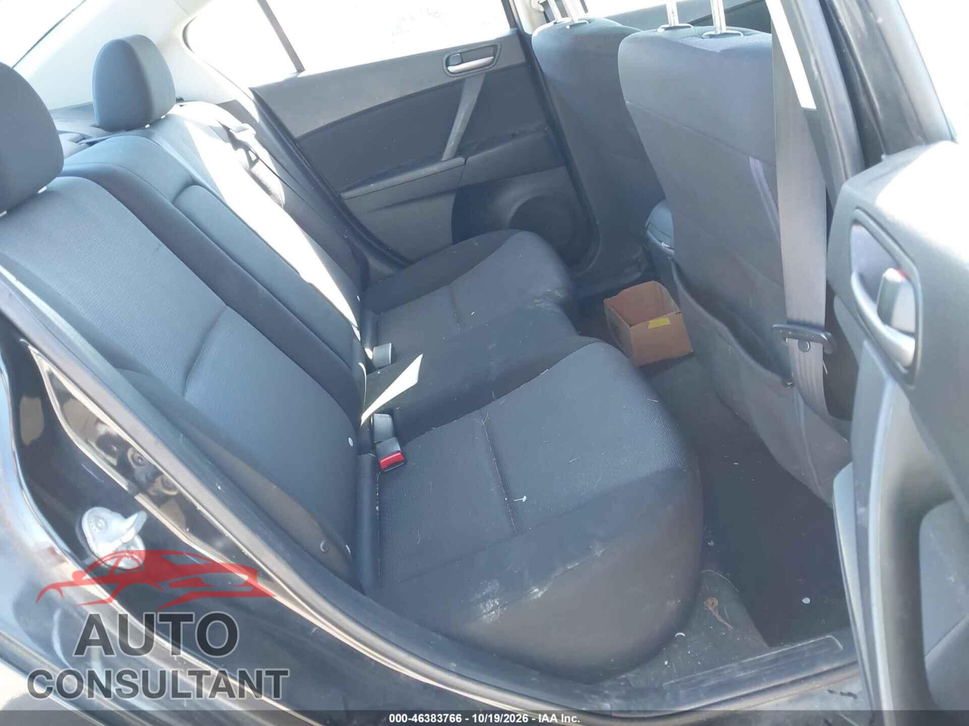 MAZDA MAZDA3 2010 - JM1BL1SG1A1229492