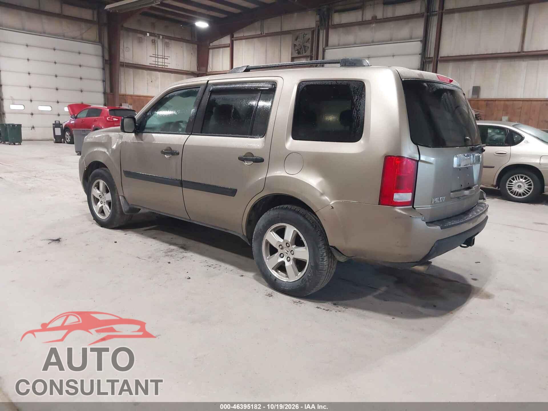 HONDA PILOT 2010 - 5FNYF4H22AB006092