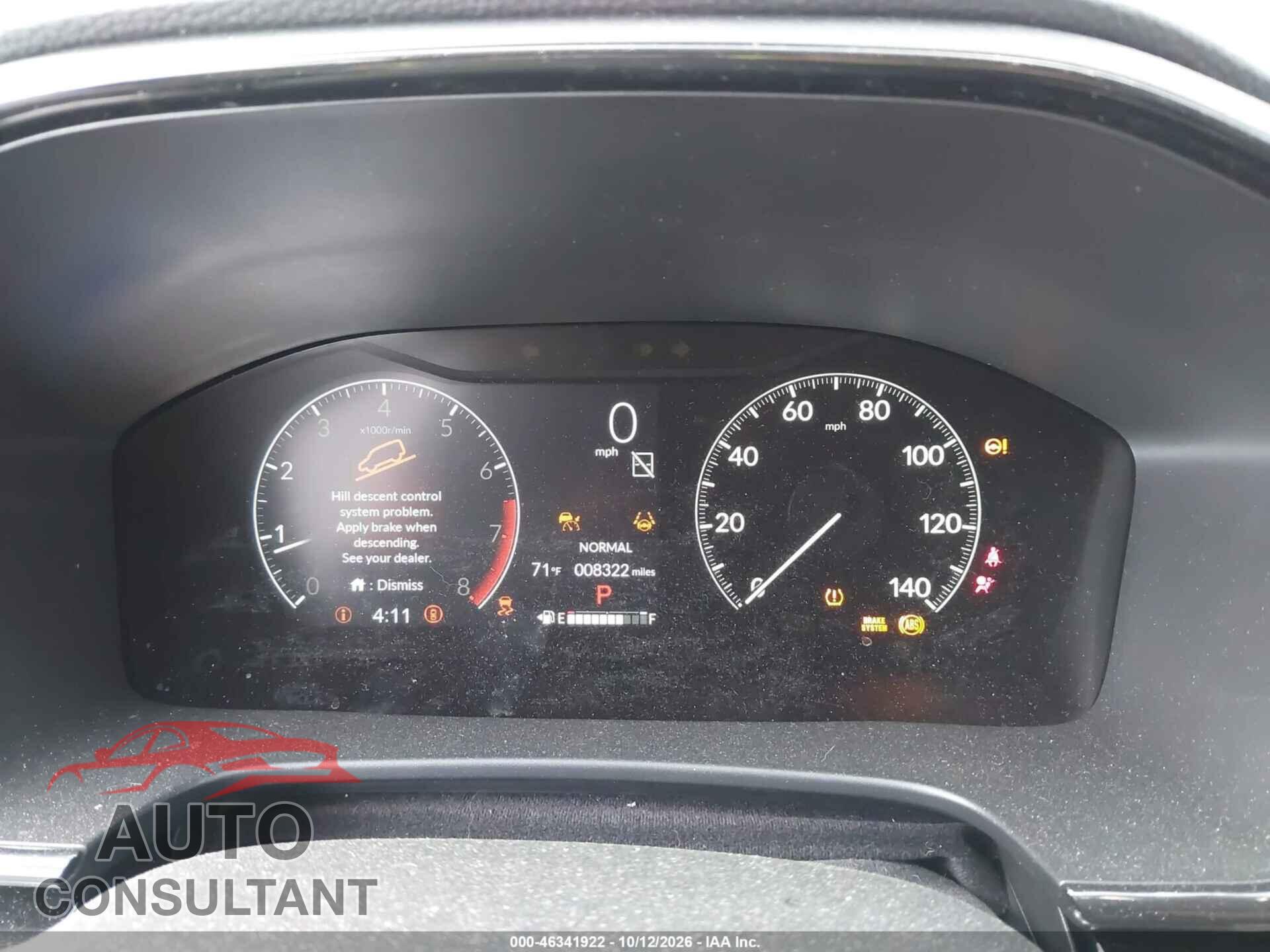 HONDA CR-V 2025 - 2HKRS4H76SH464863