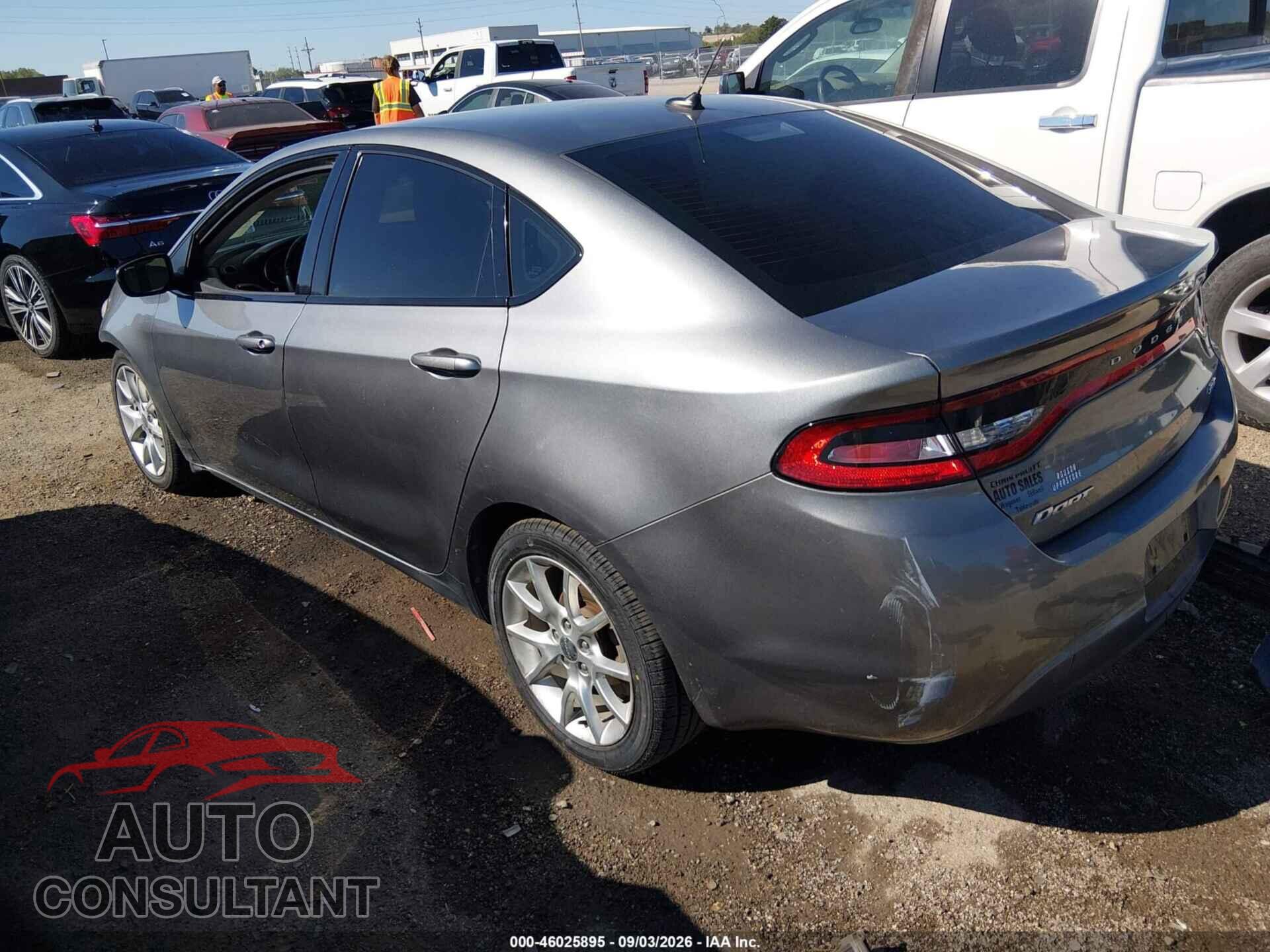 DODGE DART 2013 - 1C3CDFBA7DD708128