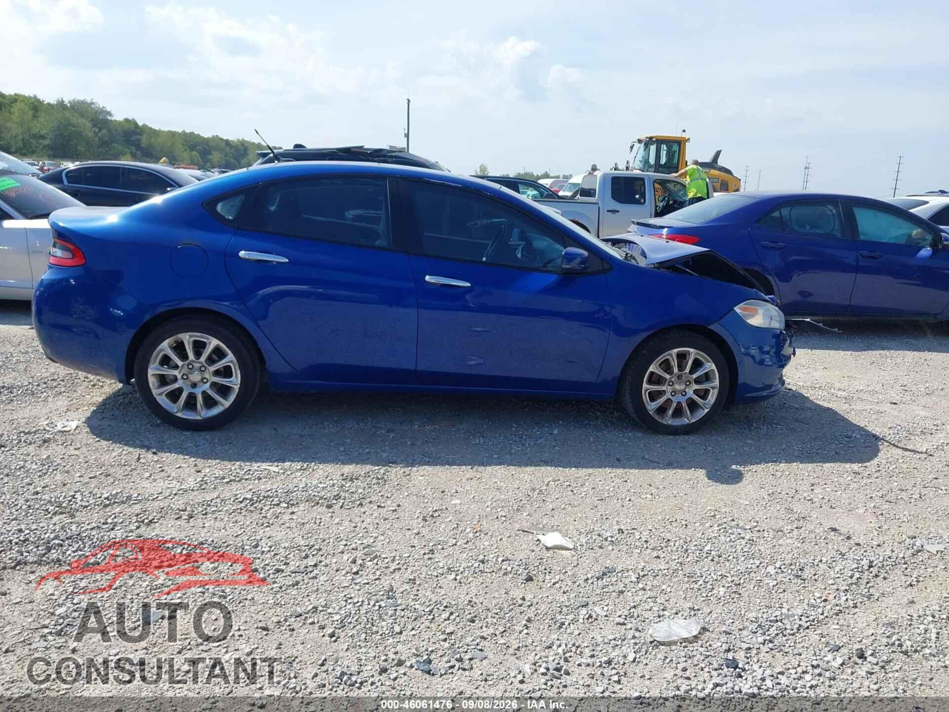 DODGE DART 2013 - 1C3CDFCH3DD178574