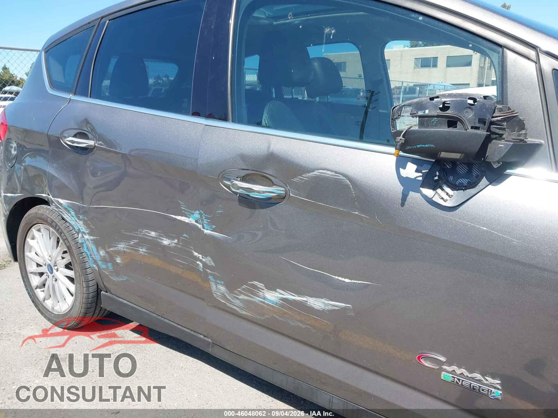 FORD C-MAX ENERGI 2013 - 1FADP5CU0DL525921