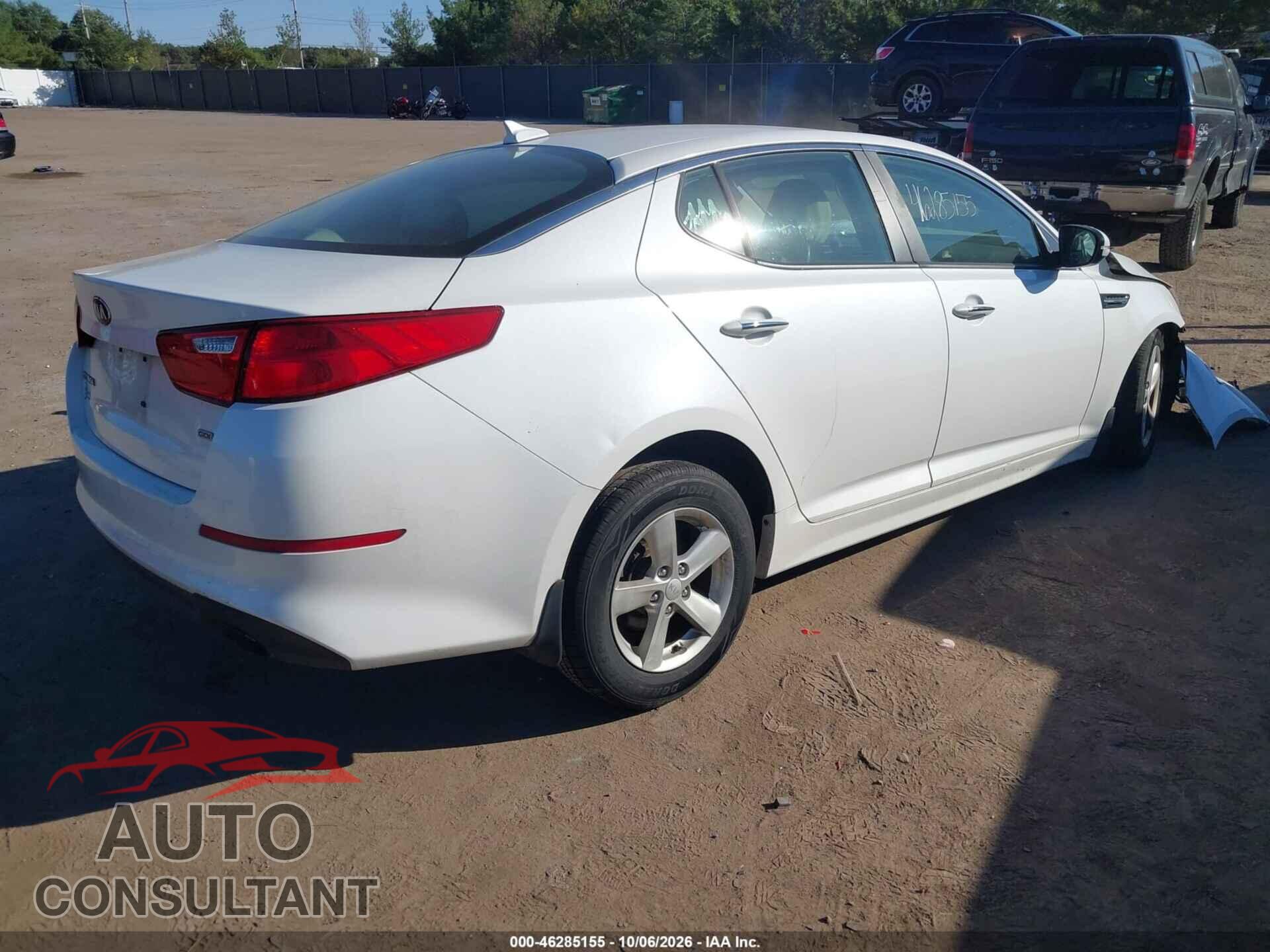 KIA OPTIMA 2015 - KNAGM4A75F5649680