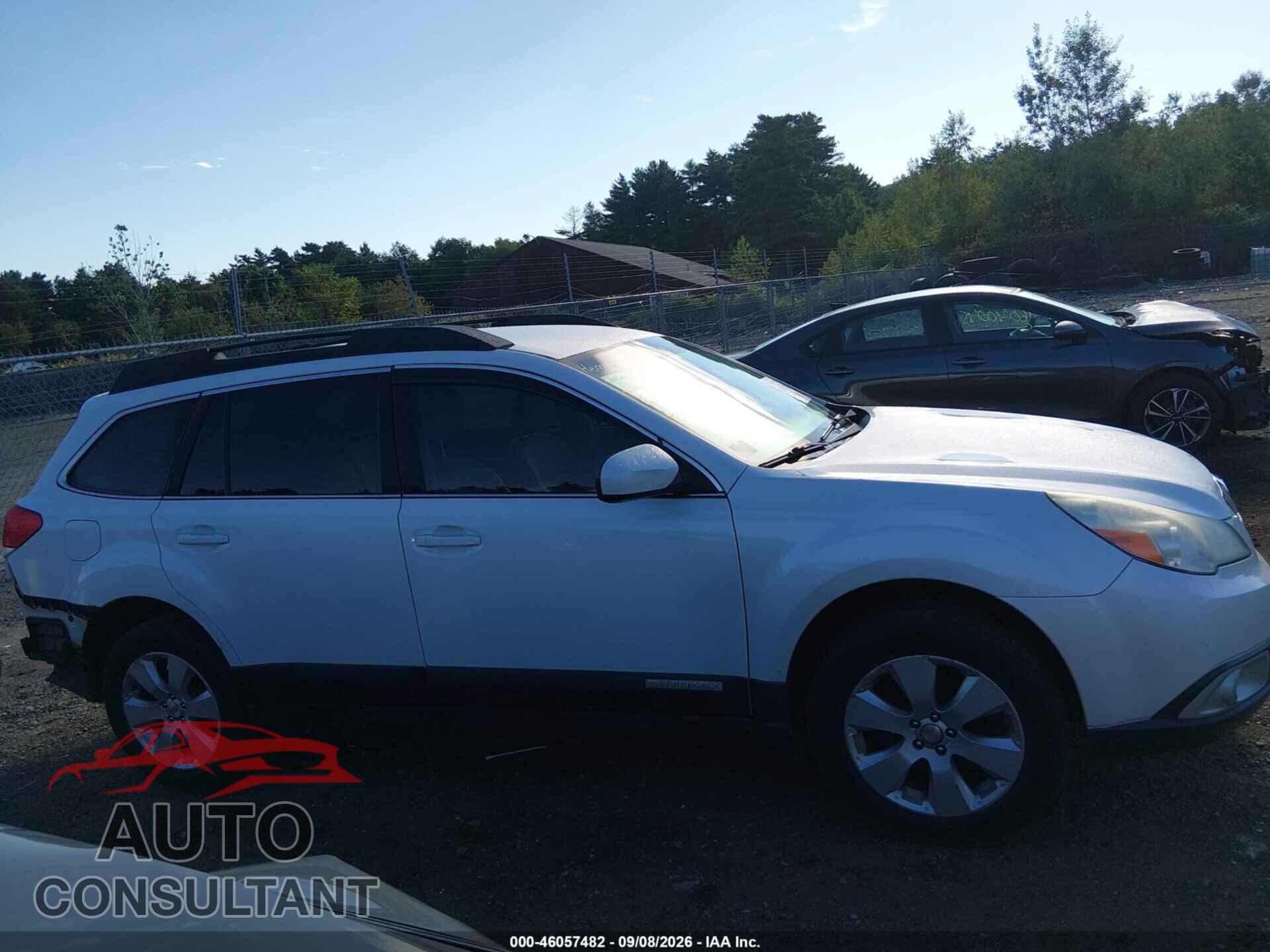 SUBARU OUTBACK 2012 - 4S4BRBCC4C3224175